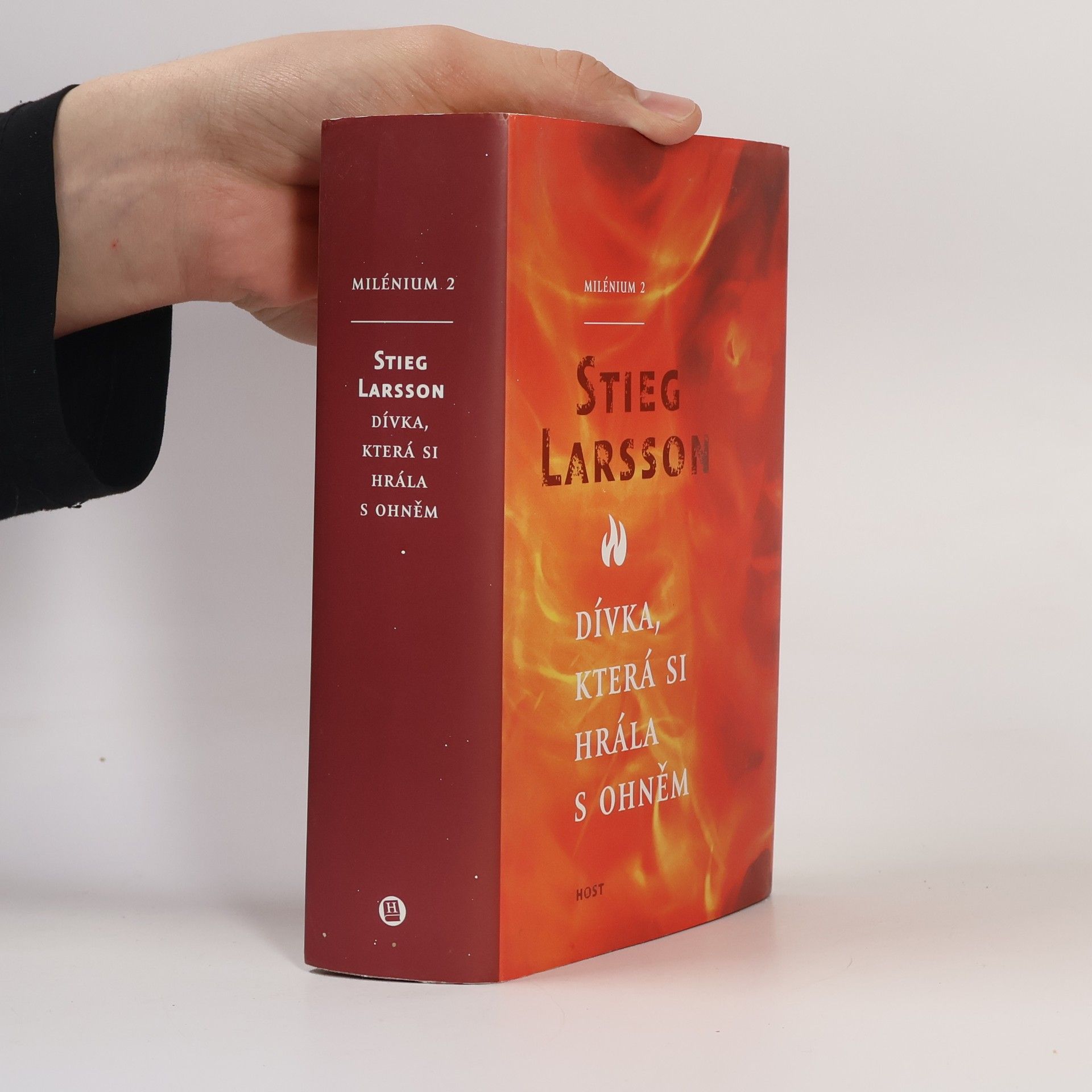 Stieg Larsson Dívka, která si hrála s ohněm