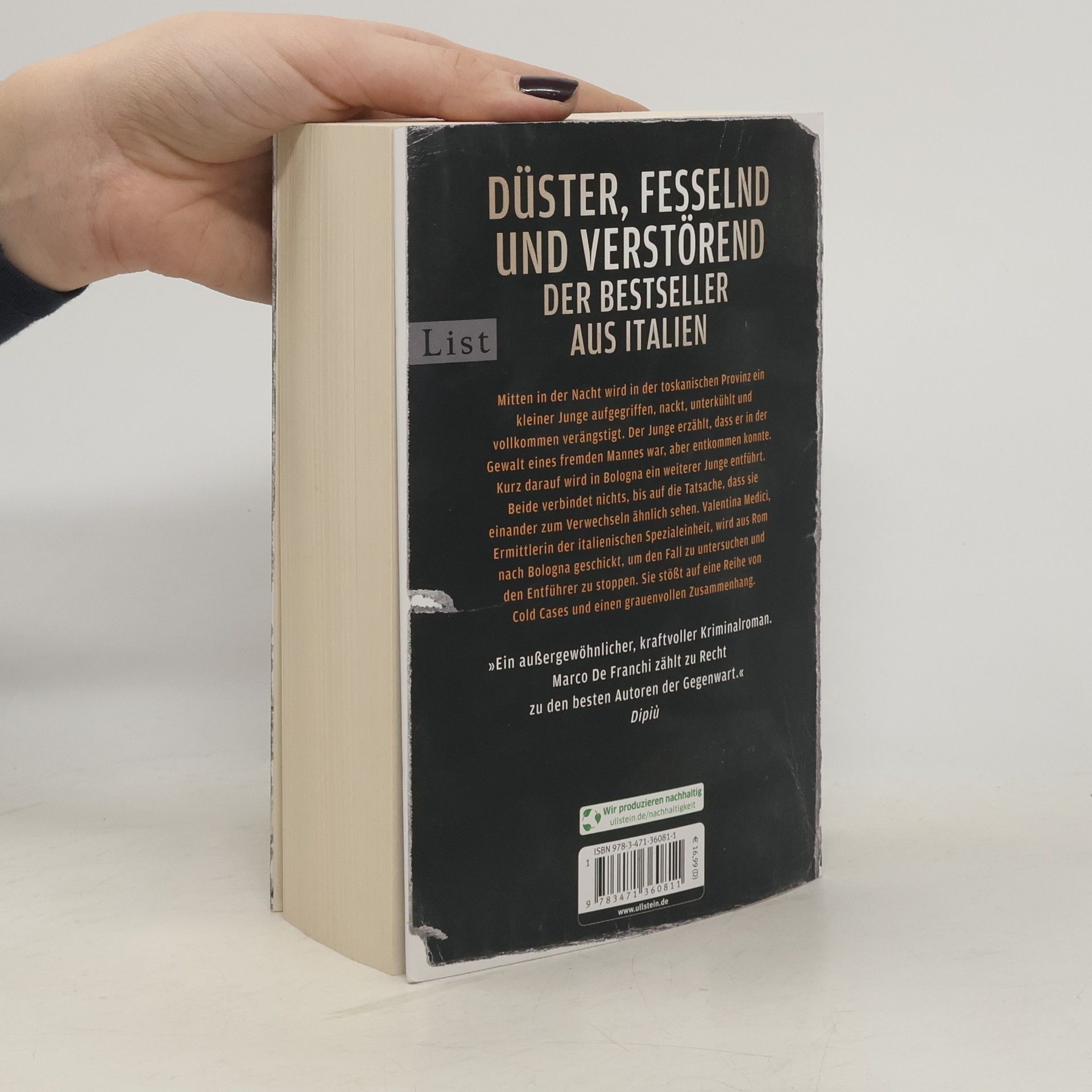 Marco De Franchi Das zweite Kind. Thriller | Der düstere Krimi-Bestseller aus Italien