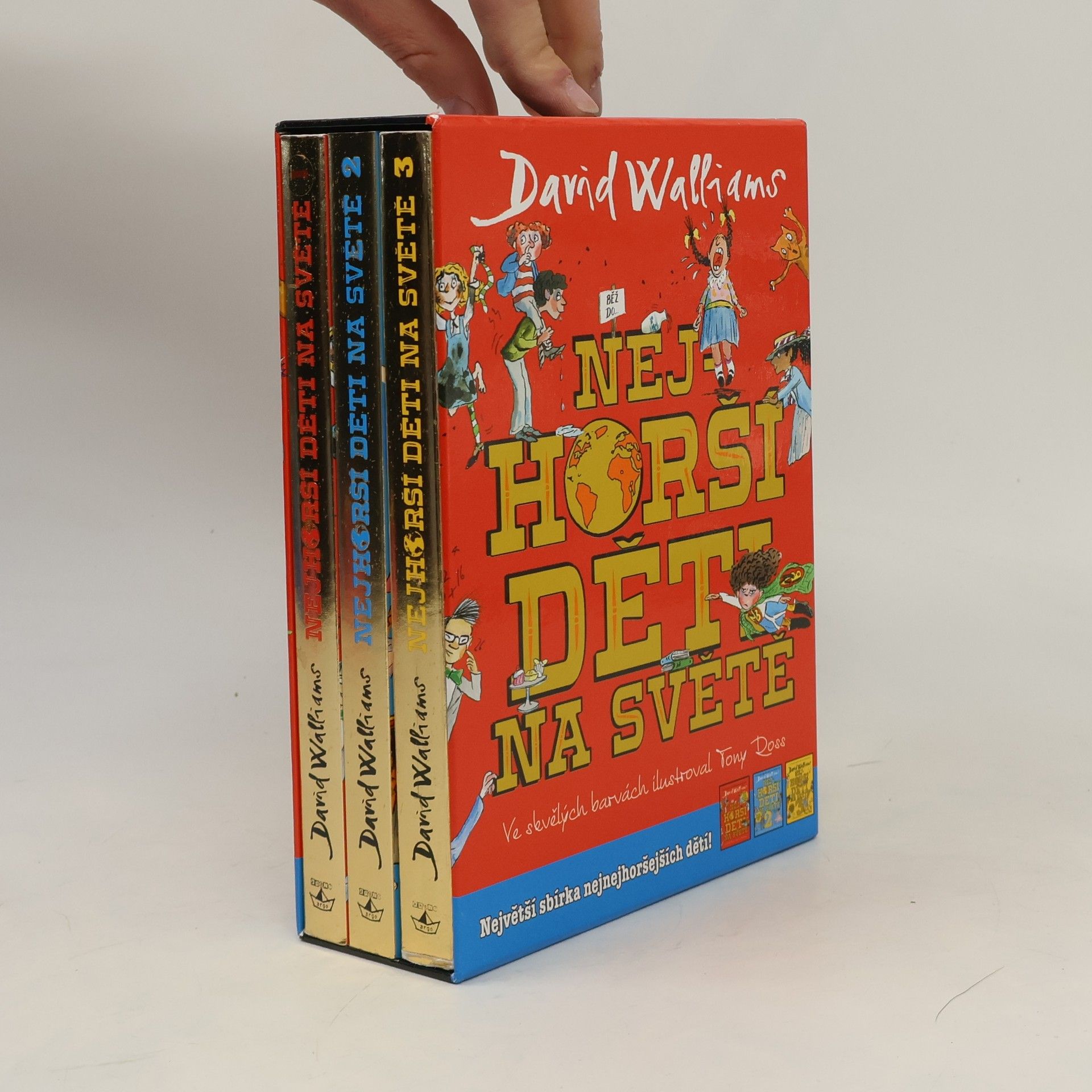 David Walliams Nejhorší děti na světě (1.-3. díl, box)