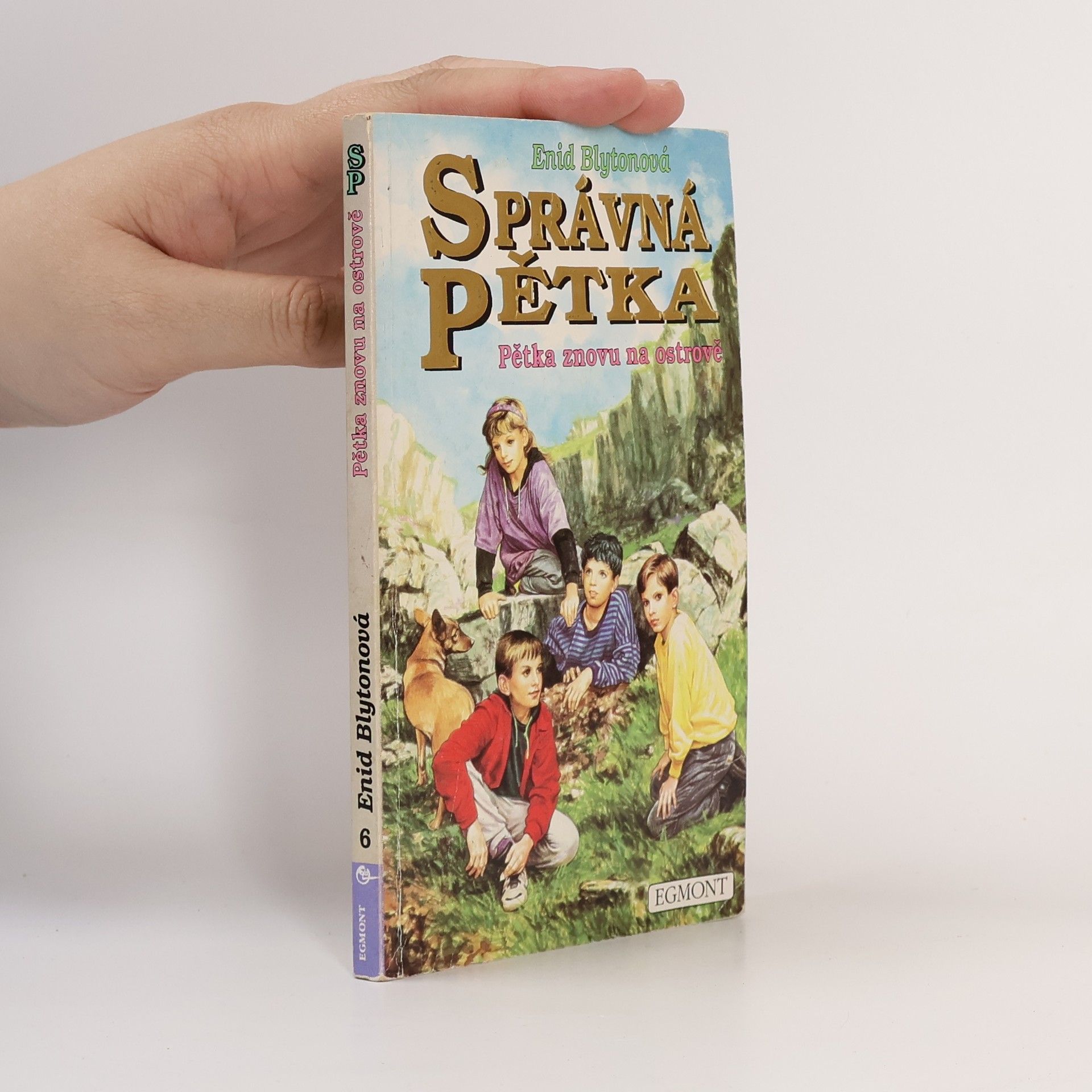 Enid Blyton Správná pětka. Pětka znovu na ostrově