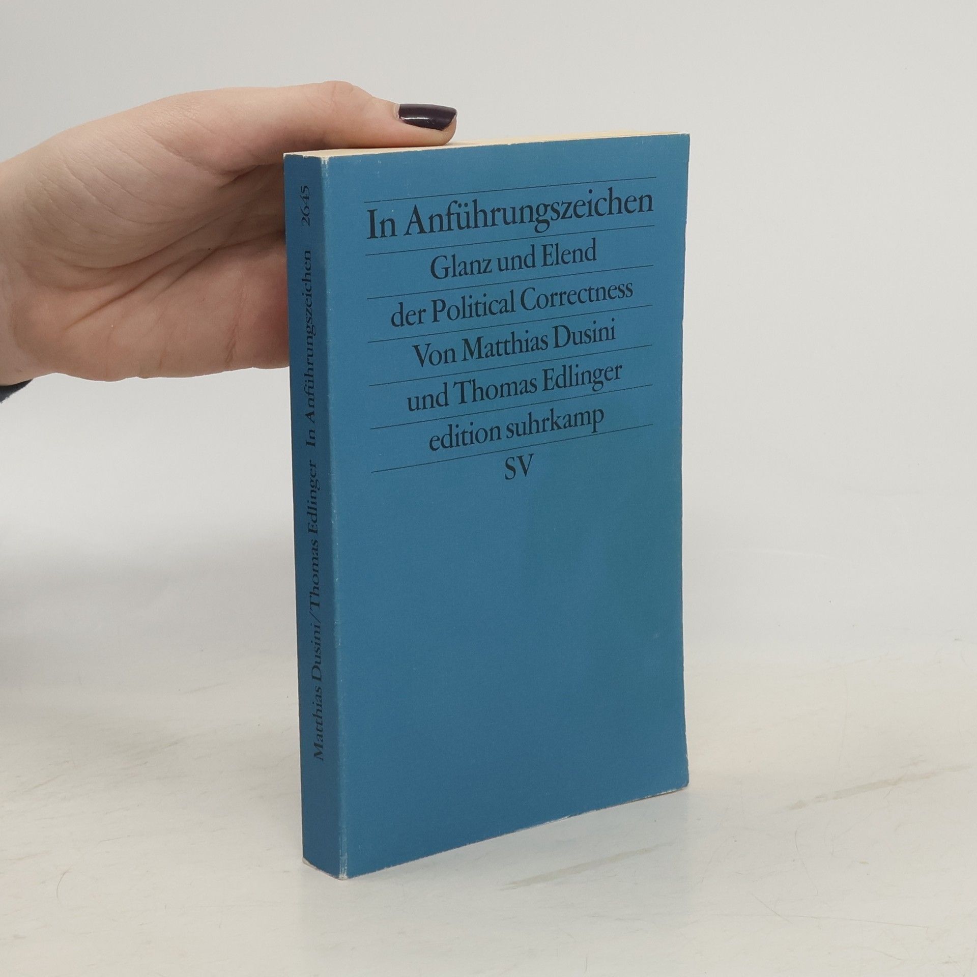 Matthias Dusini In Anführungszeichen