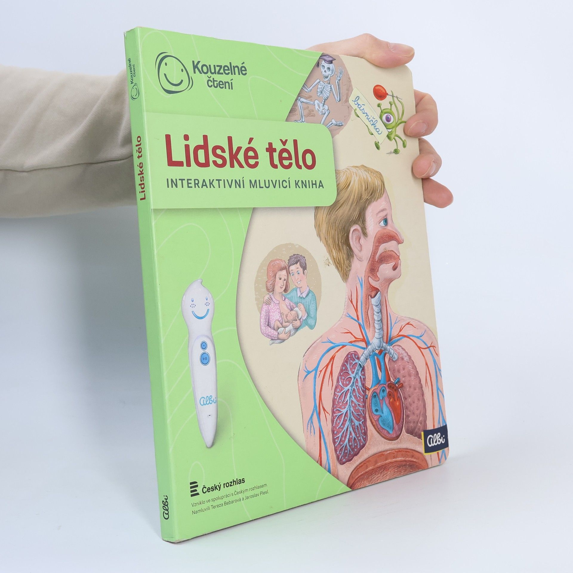 Lucie Ujcová Lidské tělo. Interaktivní mluvící kniha + elektronická mluvící tužka