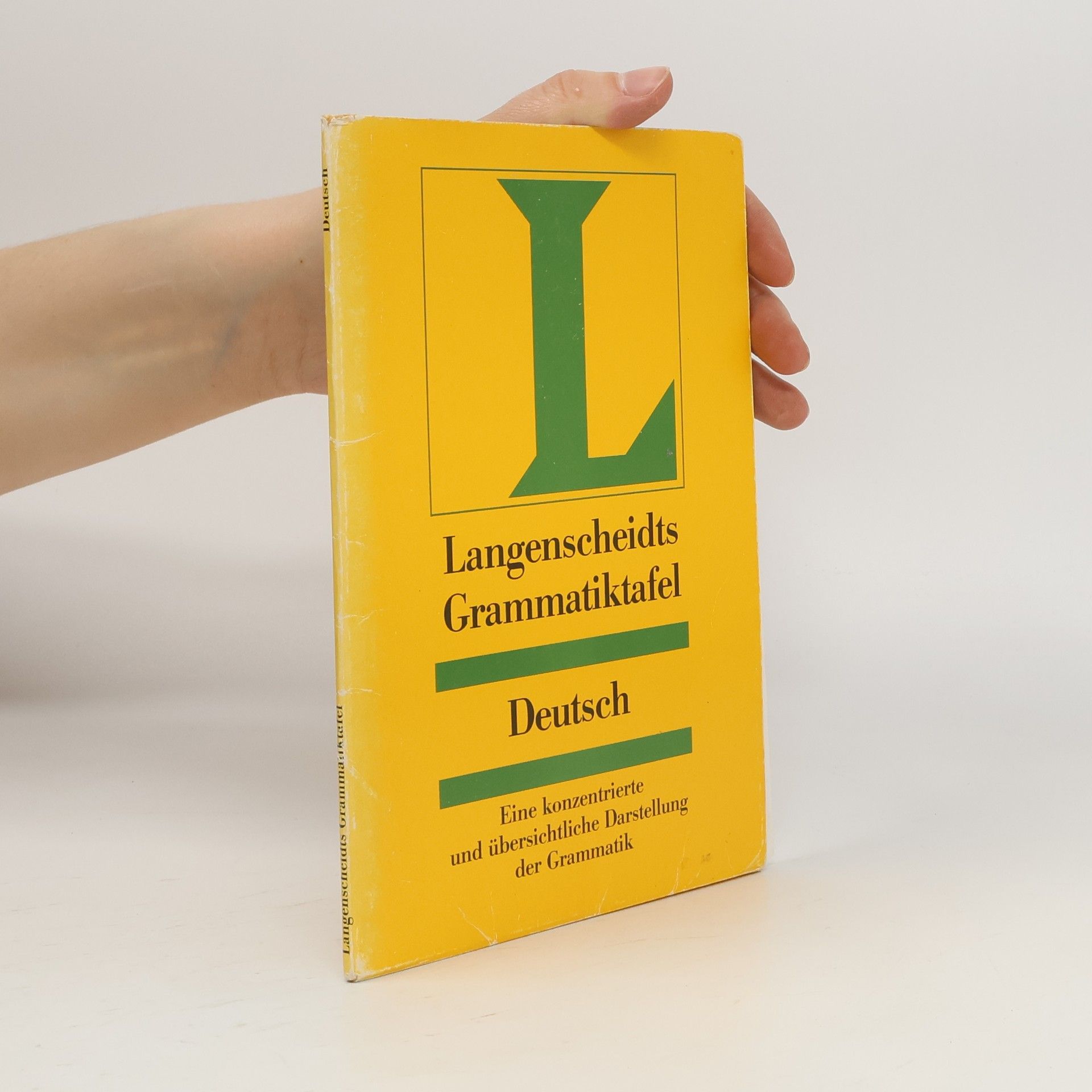 Heinz F. Wendt Langenscheidts Grammatiktafel