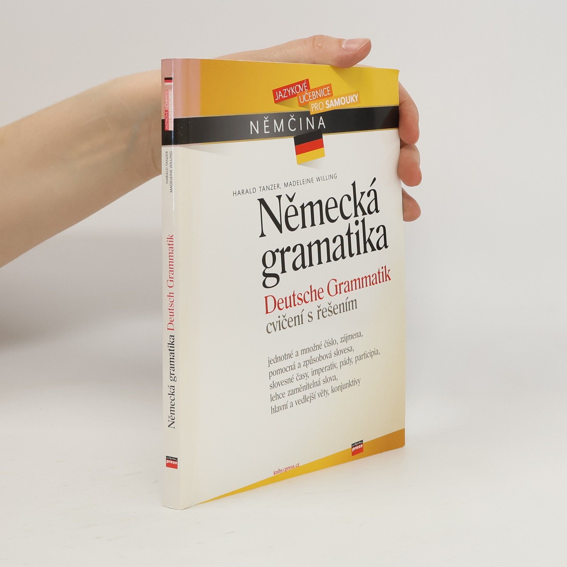 Harald Tanzer Německá gramatika. Deutsch Grammatik : cvičení s řešením