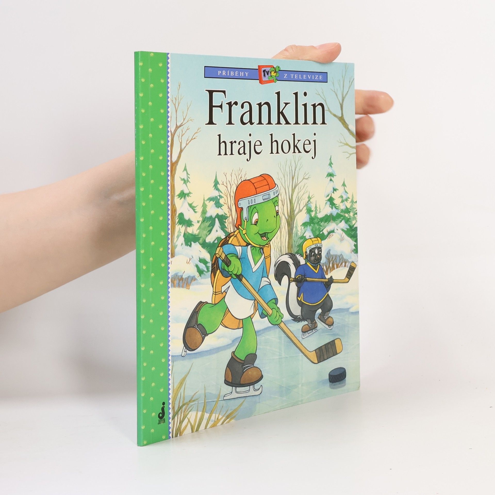 Alena Benešová Franklin hraje hokej