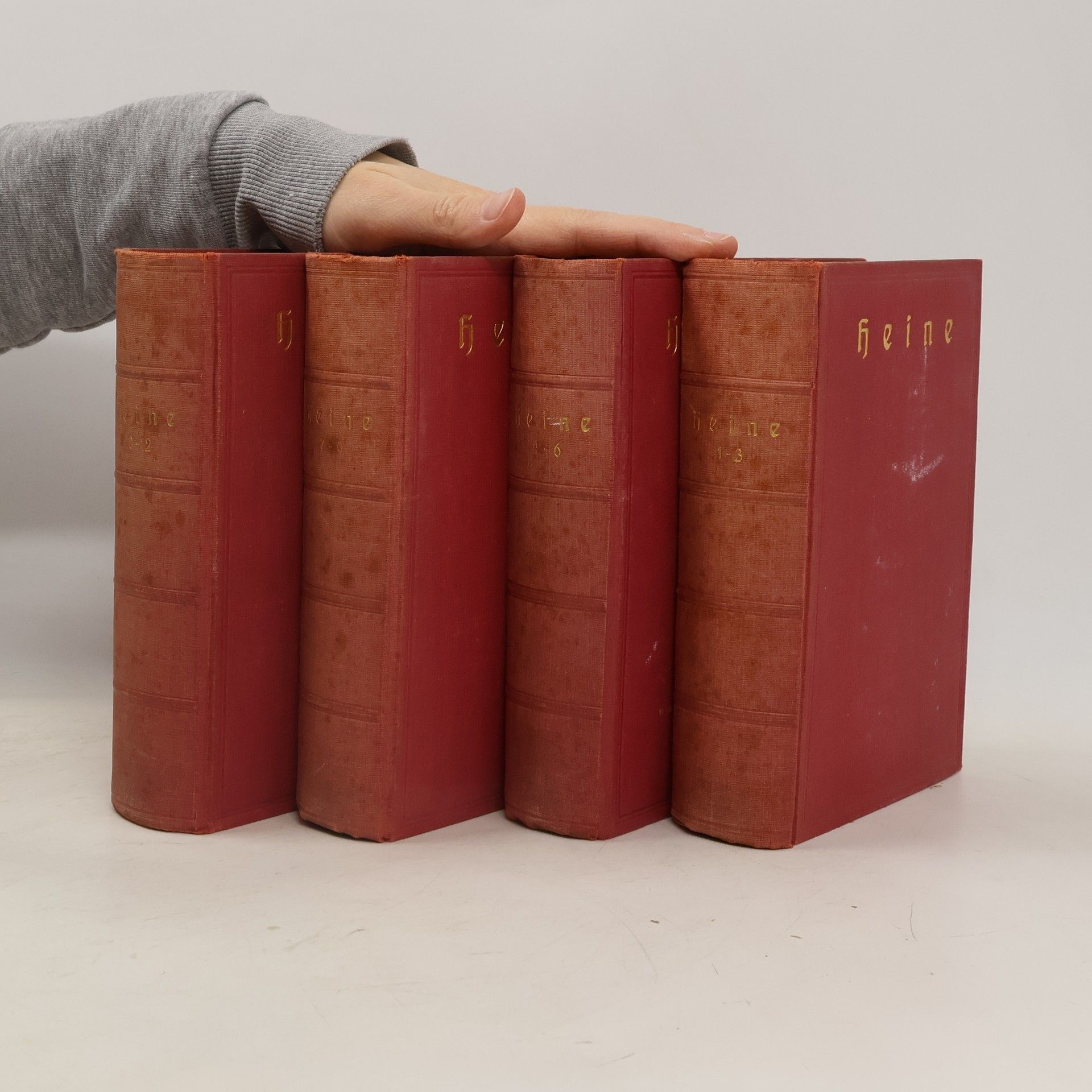 Heinrich Heine Sämtliche Werke in zwölf Bänden (12 Bände in 4)