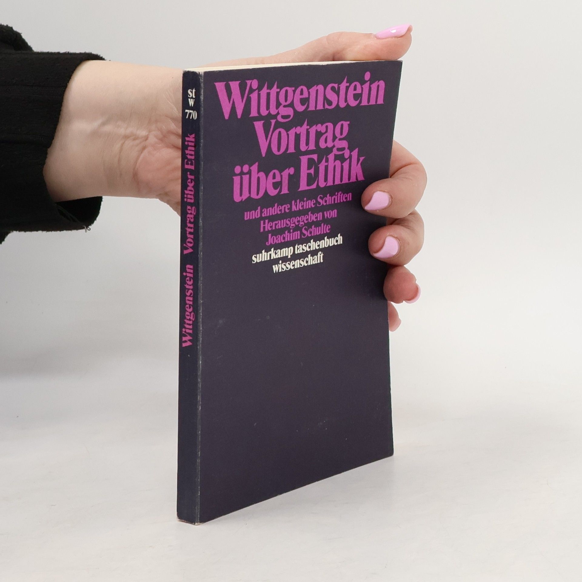 Ludwig Wittgenstein Vortrag über Ethik und andere kleine Schriften