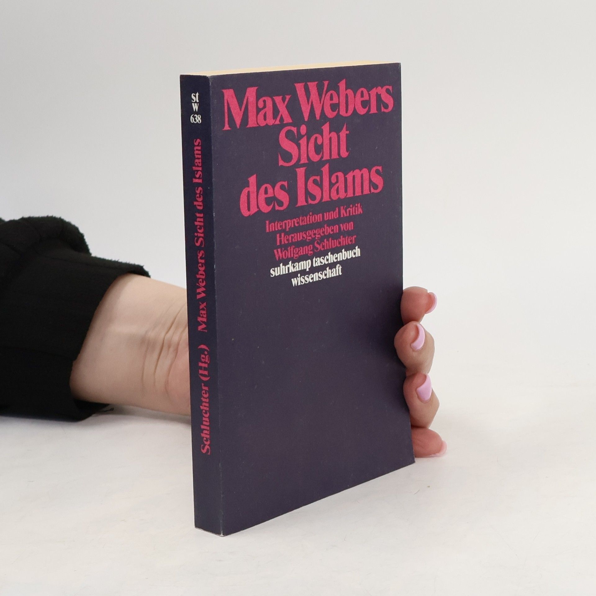 Wolfgang Schluchter Suhrkamp Taschenbuch Wissenschaft - 638: Max Webers Sicht des Islams