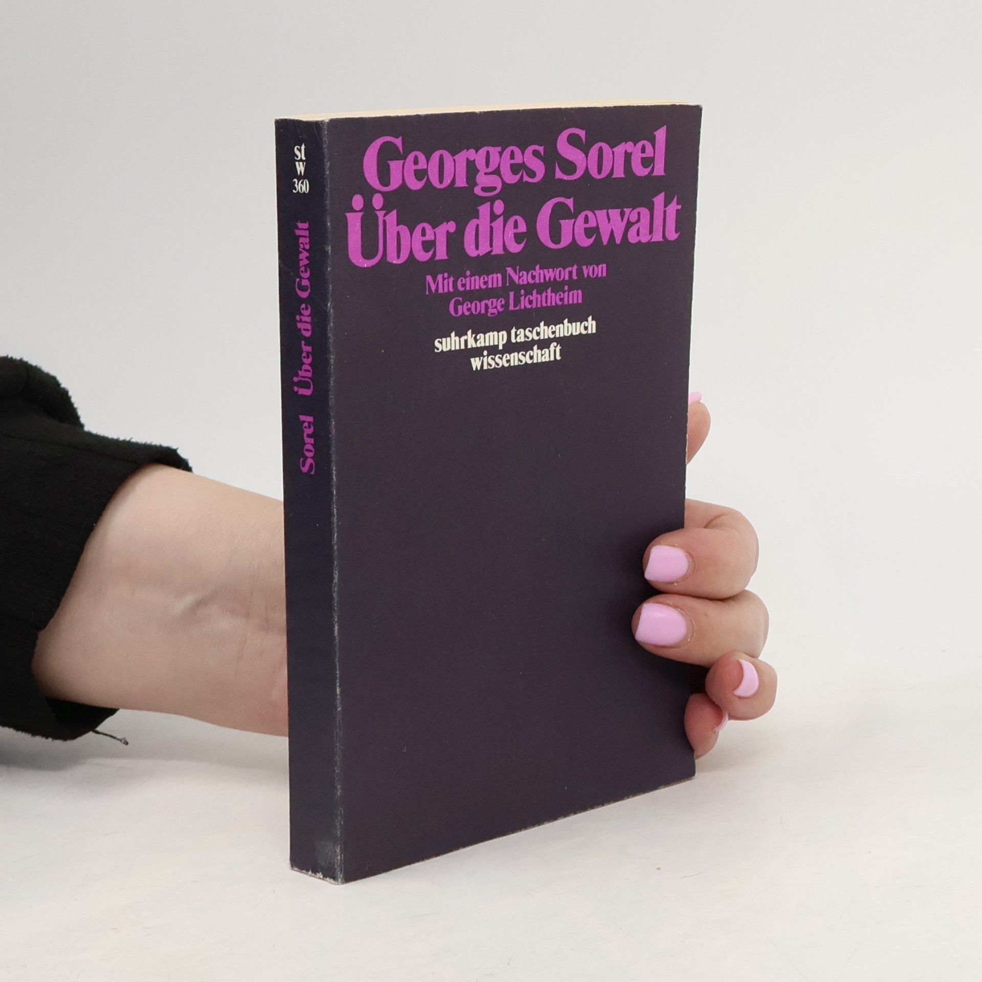 Georges Sorel Über die Gewalt