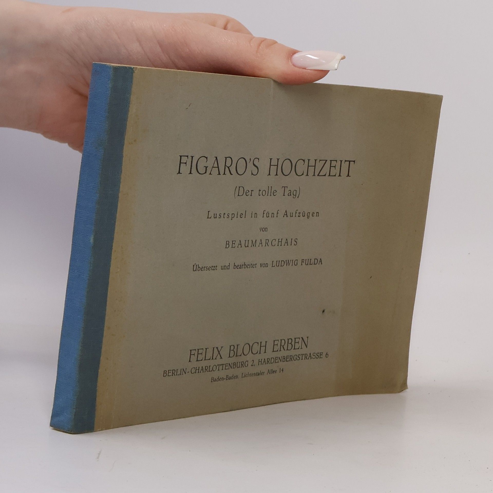 Kolektiv autorů Figaro's Hochzeit. Der tolle Tag