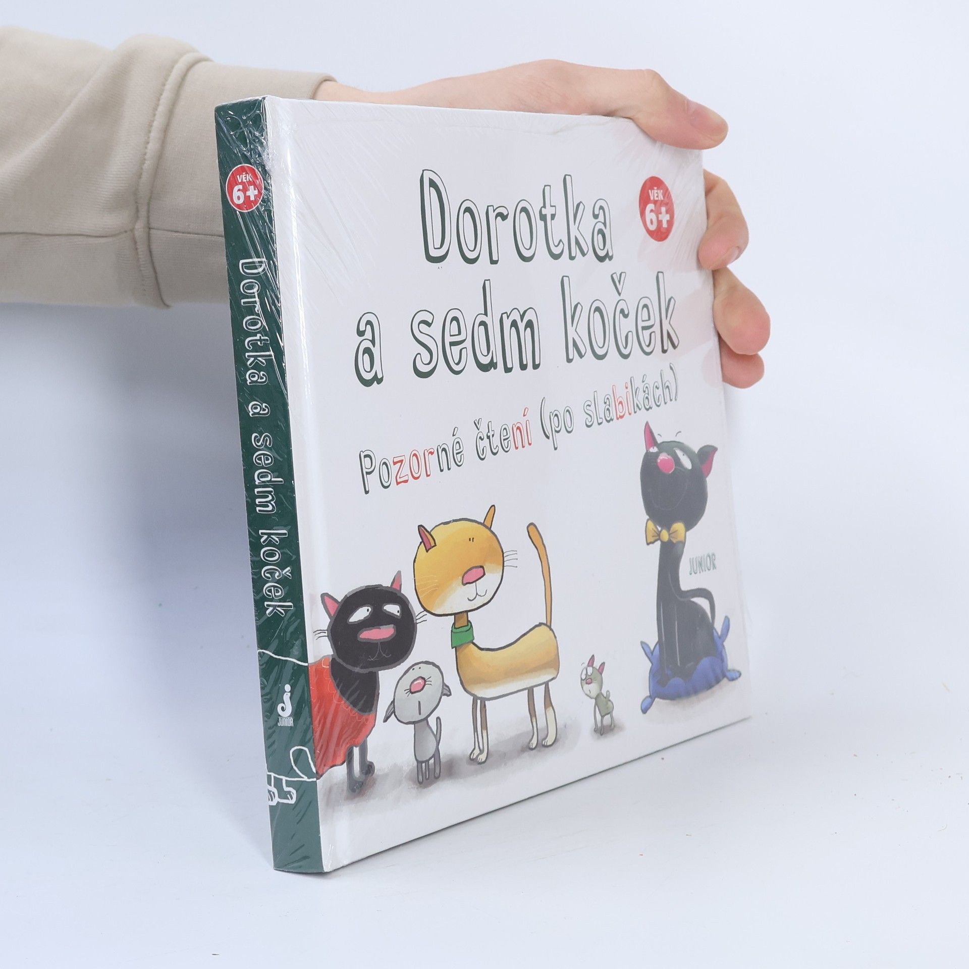 Joanna Krzyżanek Dorotka a sedm koček : pozorné čtení (po slabikách)