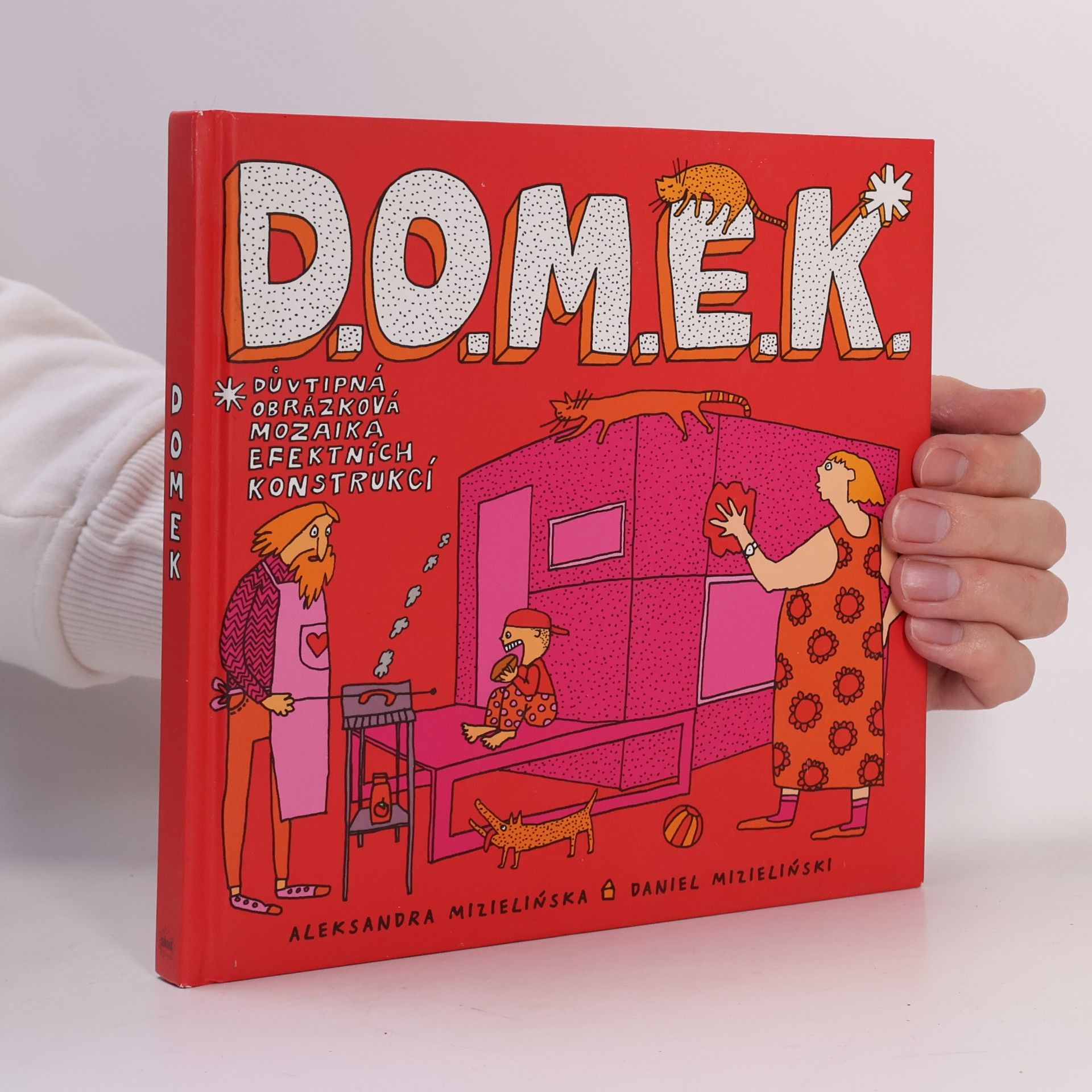 Aleksandra Mizielinska D.O.M.E.K. DOMEK. Důvtipná obrázková mozaika efektních konstrukcí
