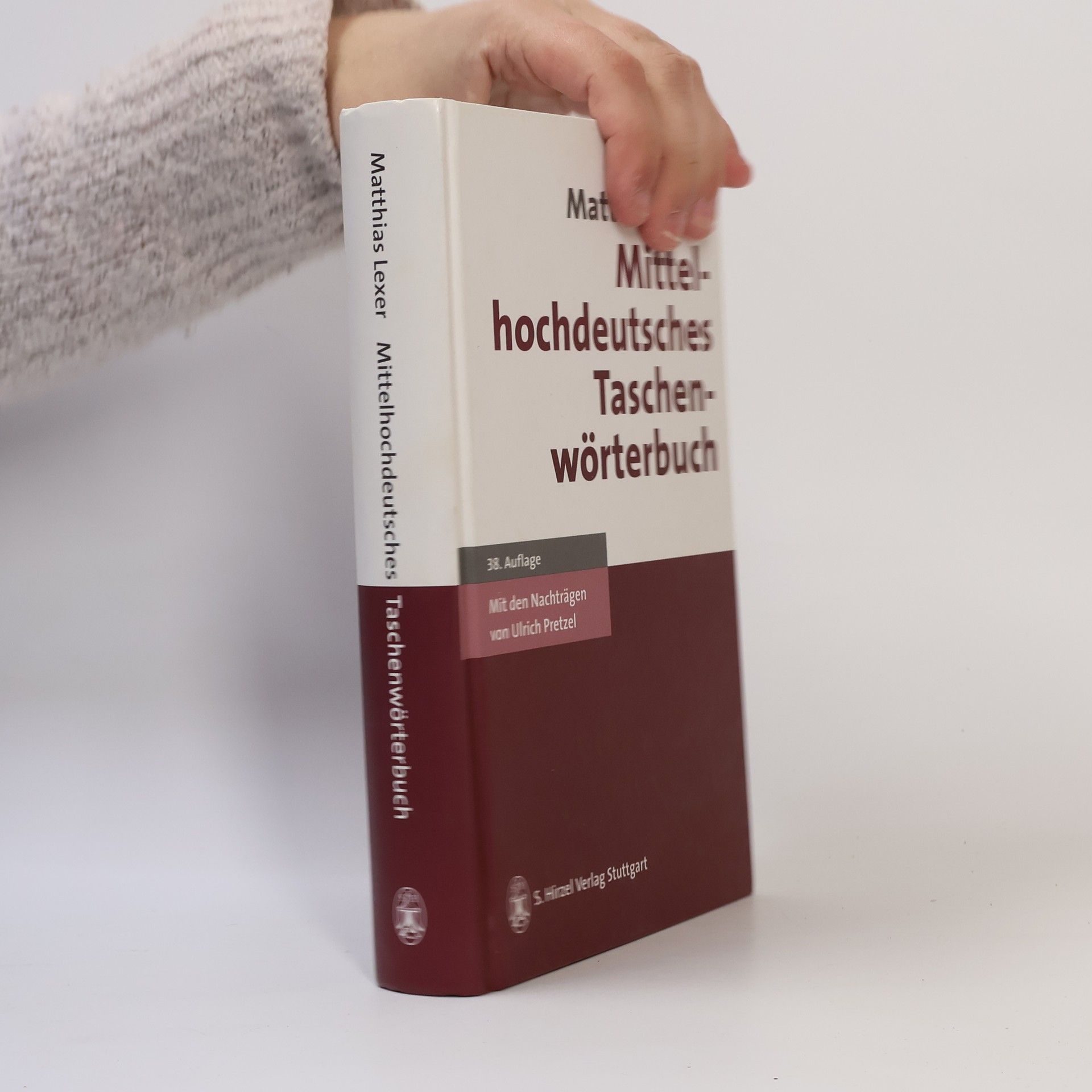 Matthias von Lexer Mittelhochdeutsches Taschenwörterbuch