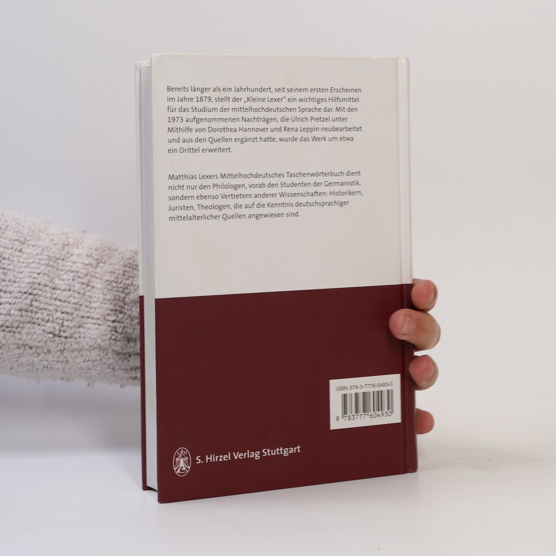 Matthias von Lexer Mittelhochdeutsches Taschenwörterbuch