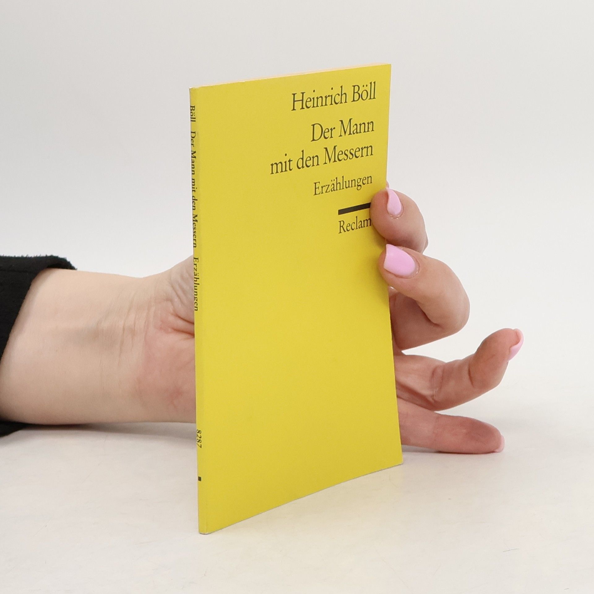 Heinrich Böll Der Mann mit den Messern, Erzählungen