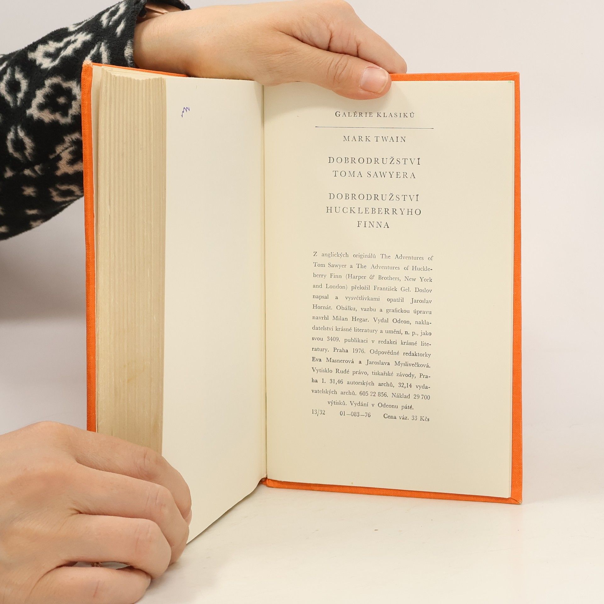 Mark Twain Dobrodružství Toma Sawyera. Dobrodružství Huckleberryho Finna