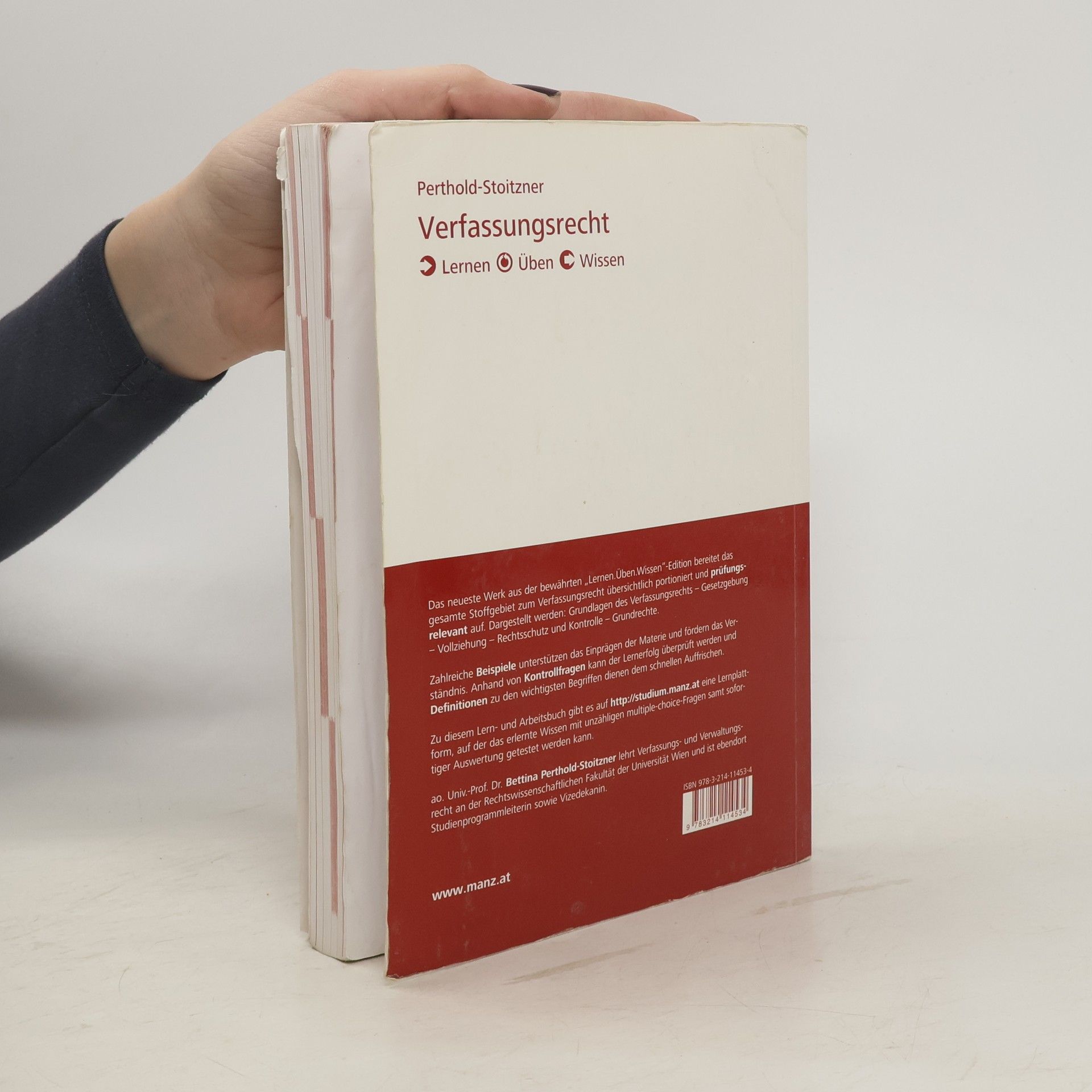 Bettina Perthold-Stoitzner Verfassungsrecht