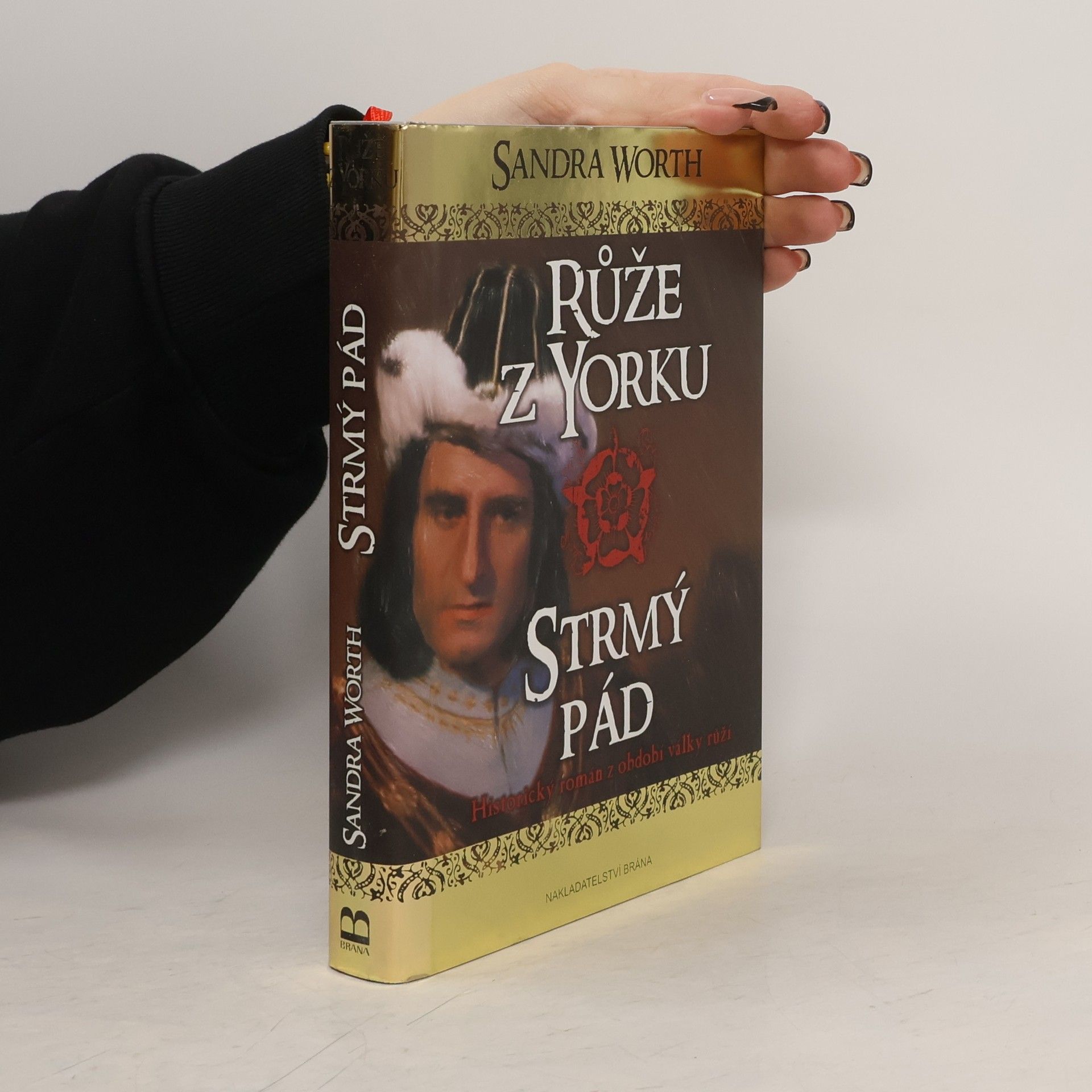 Sandra Worth Růže z Yorku : historický román z období války růží. Strmý pád
