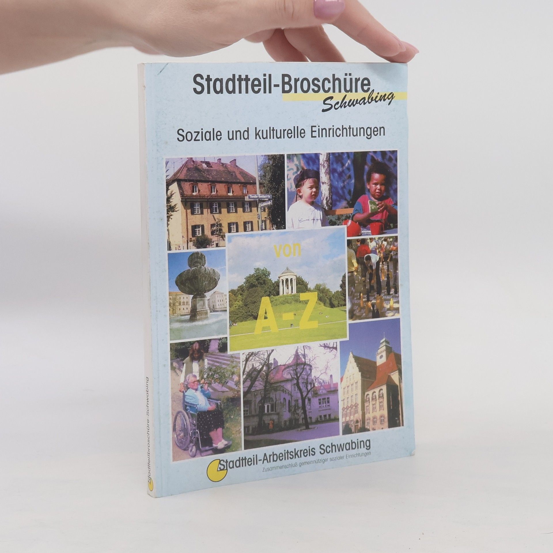 AA.VV. Stadtteil-Broschüre Schwabing. Soziale und kulturelle Einrichtungen