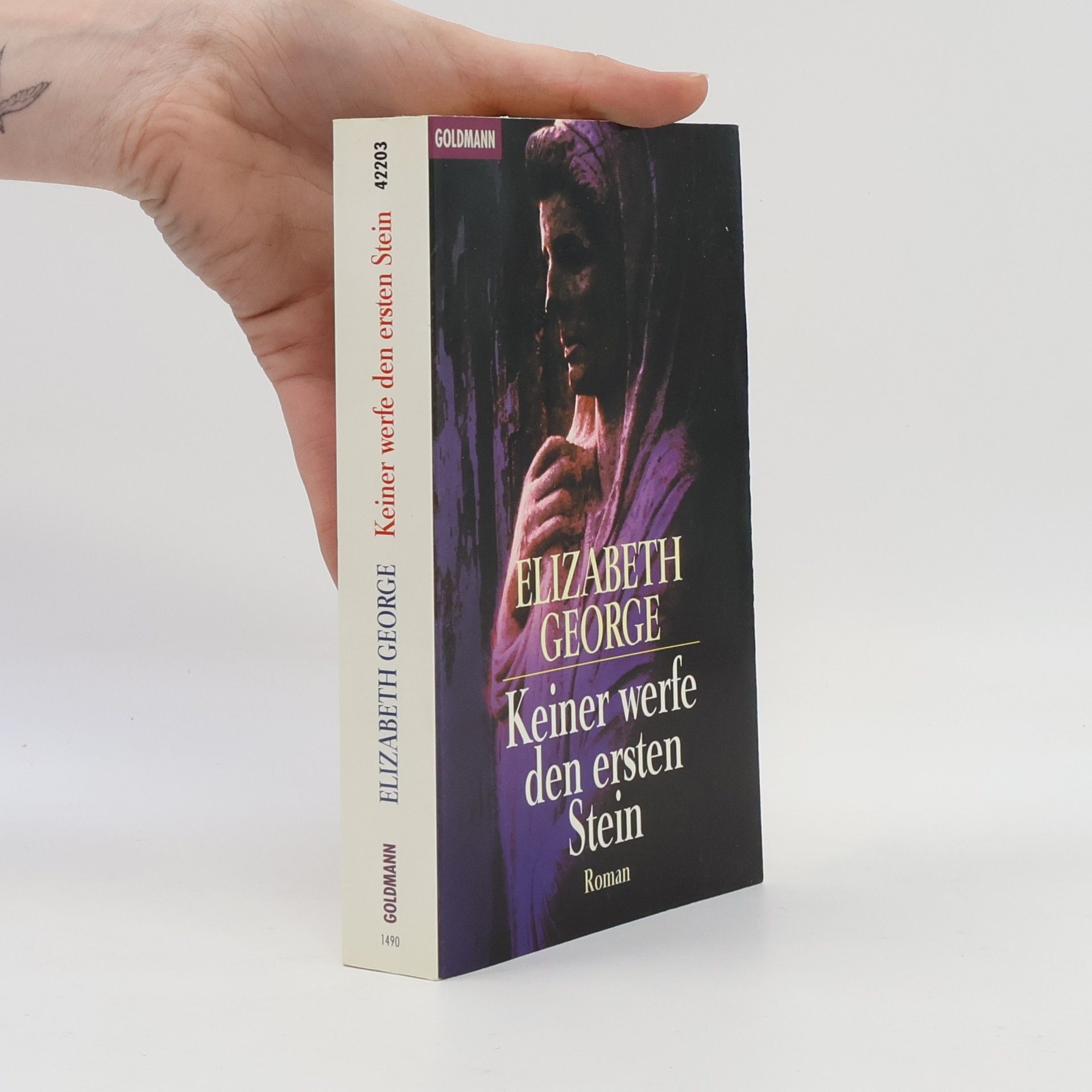 Elizabeth George Keiner werfe den ersten Stein