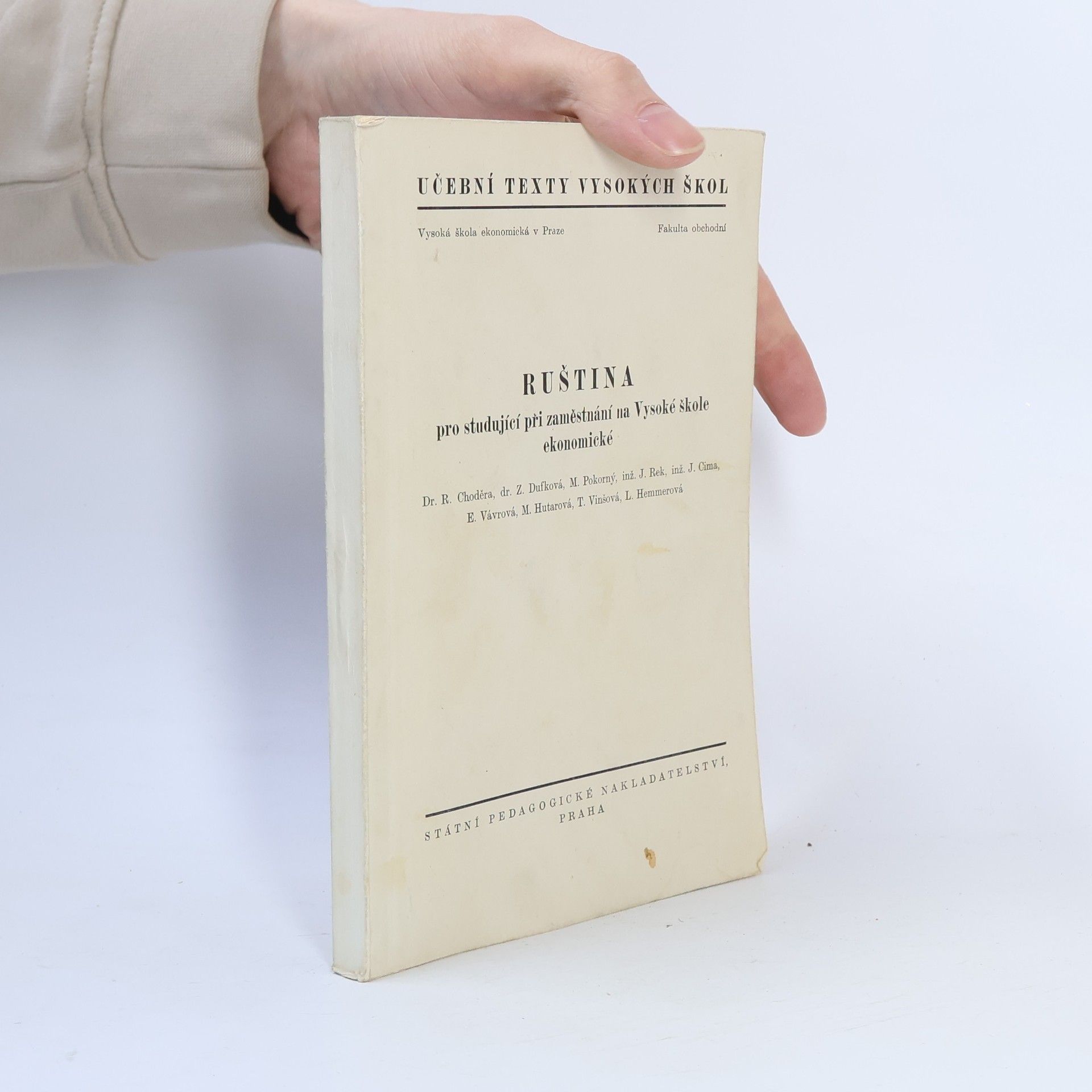 Autorenkollektiv Ruština pro studující při zaměstnání na Vysoké škole ekonomické