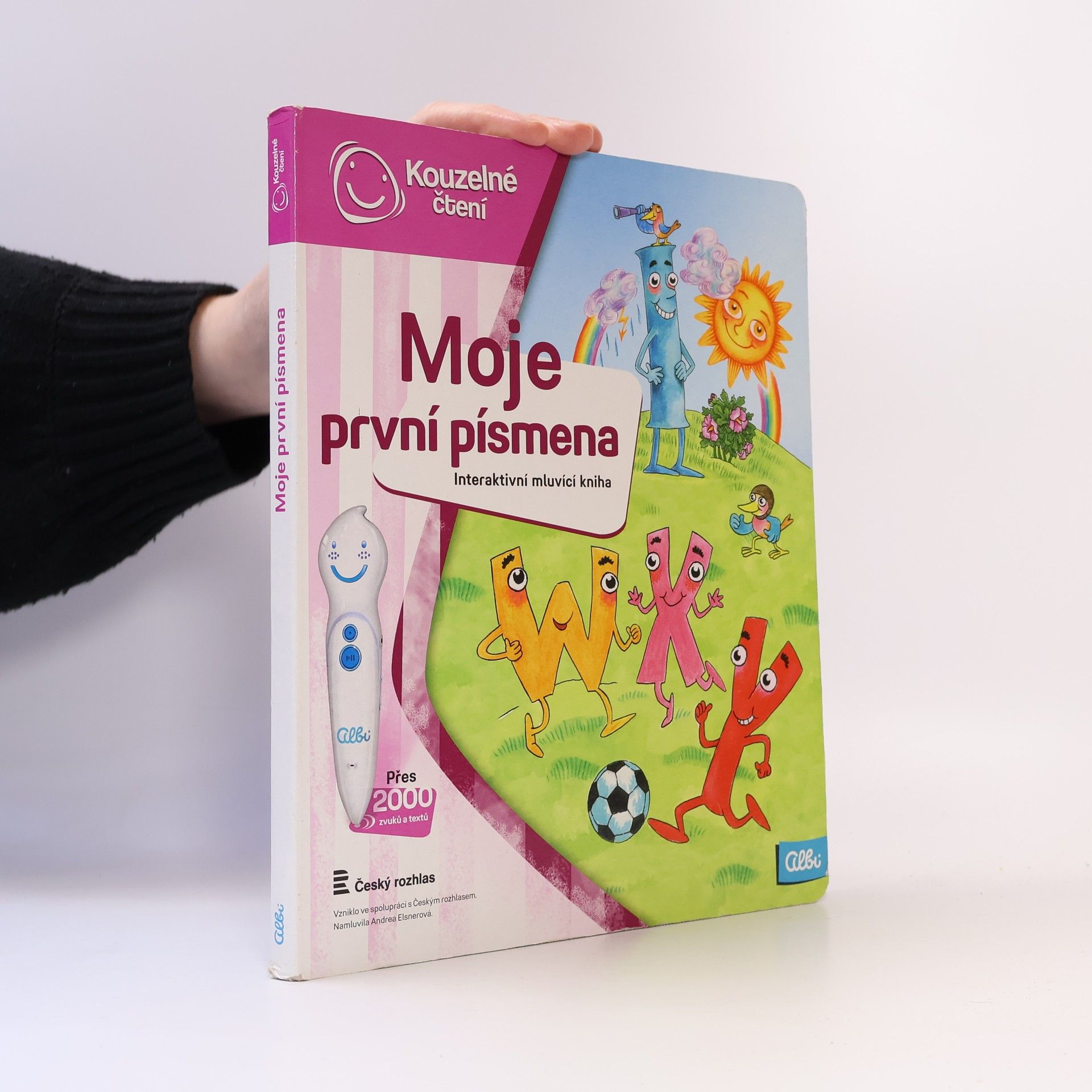 Jan Vodňanský Moje první písmena. Interaktivní mluvící kniha