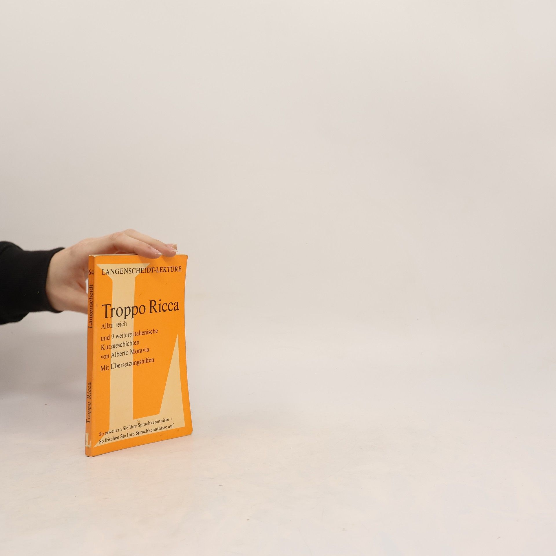 Alberto Moravia Langenscheidt-Lektüre - 64: Troppo ricca