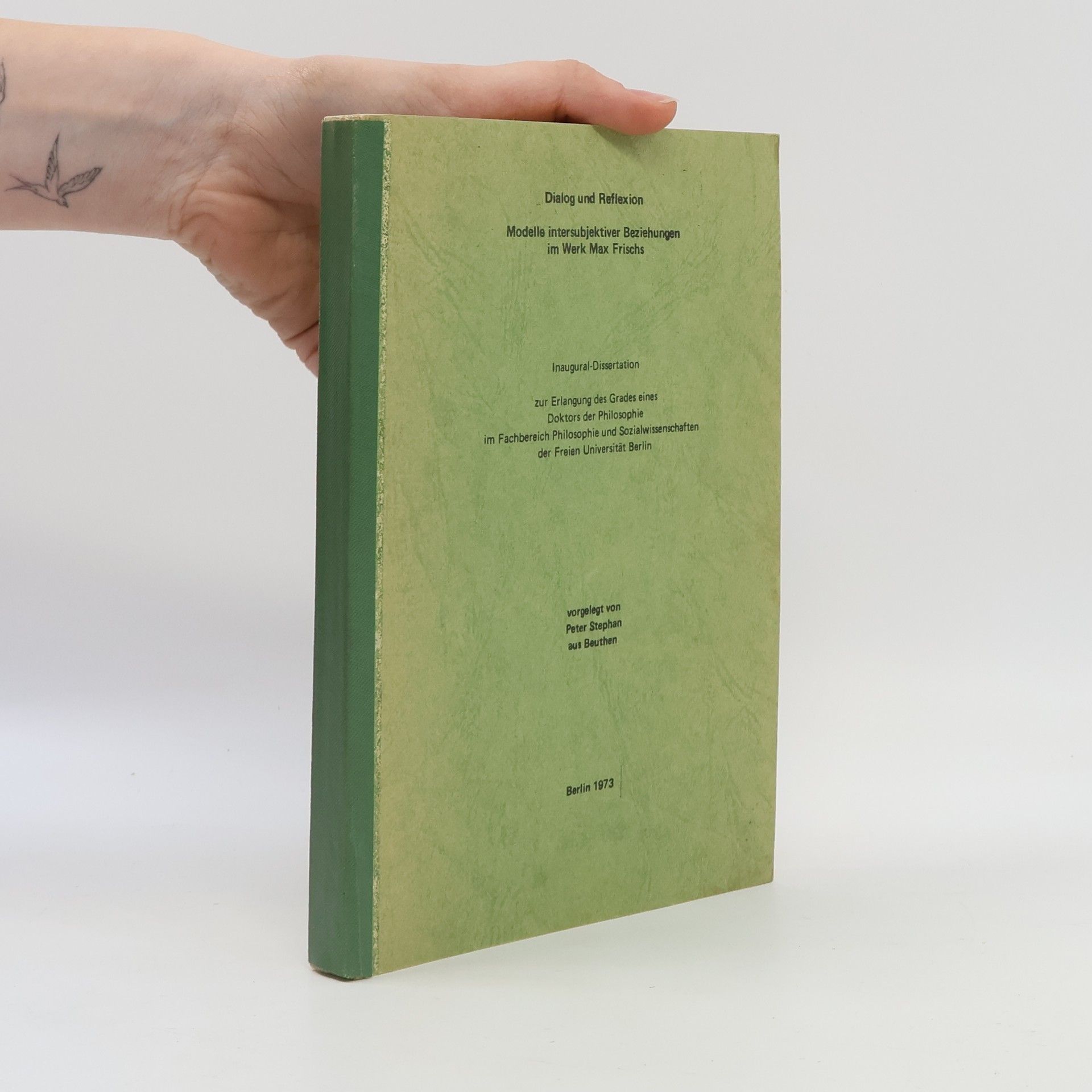 Kolektiv autorů Dialog und Reflexion. Modelle intersubjektiver Beziehungen im Werk Max Frischs