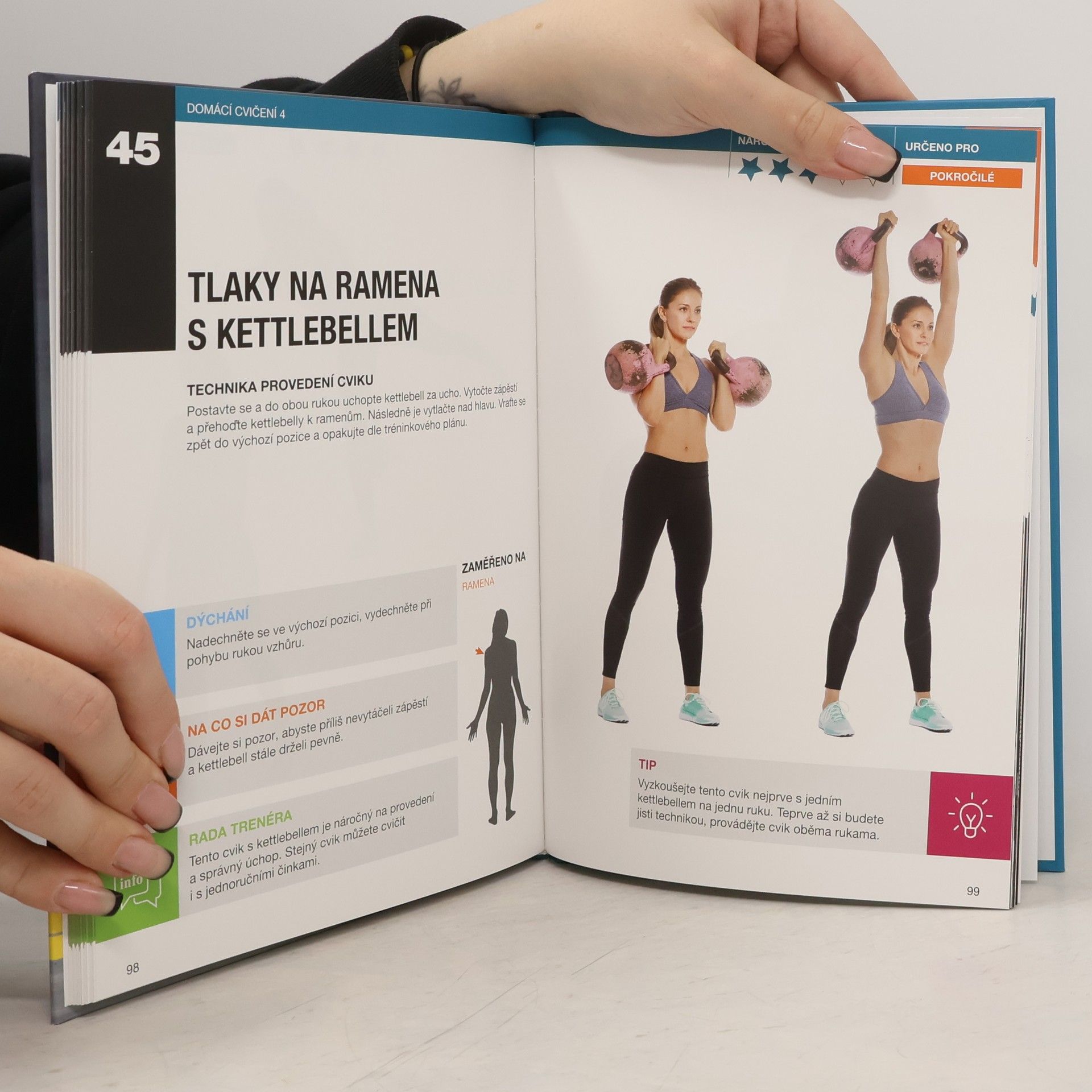 Stanislava Holomková Posilování s vlastní vahou, kettlebellem, gymballem a BOSU