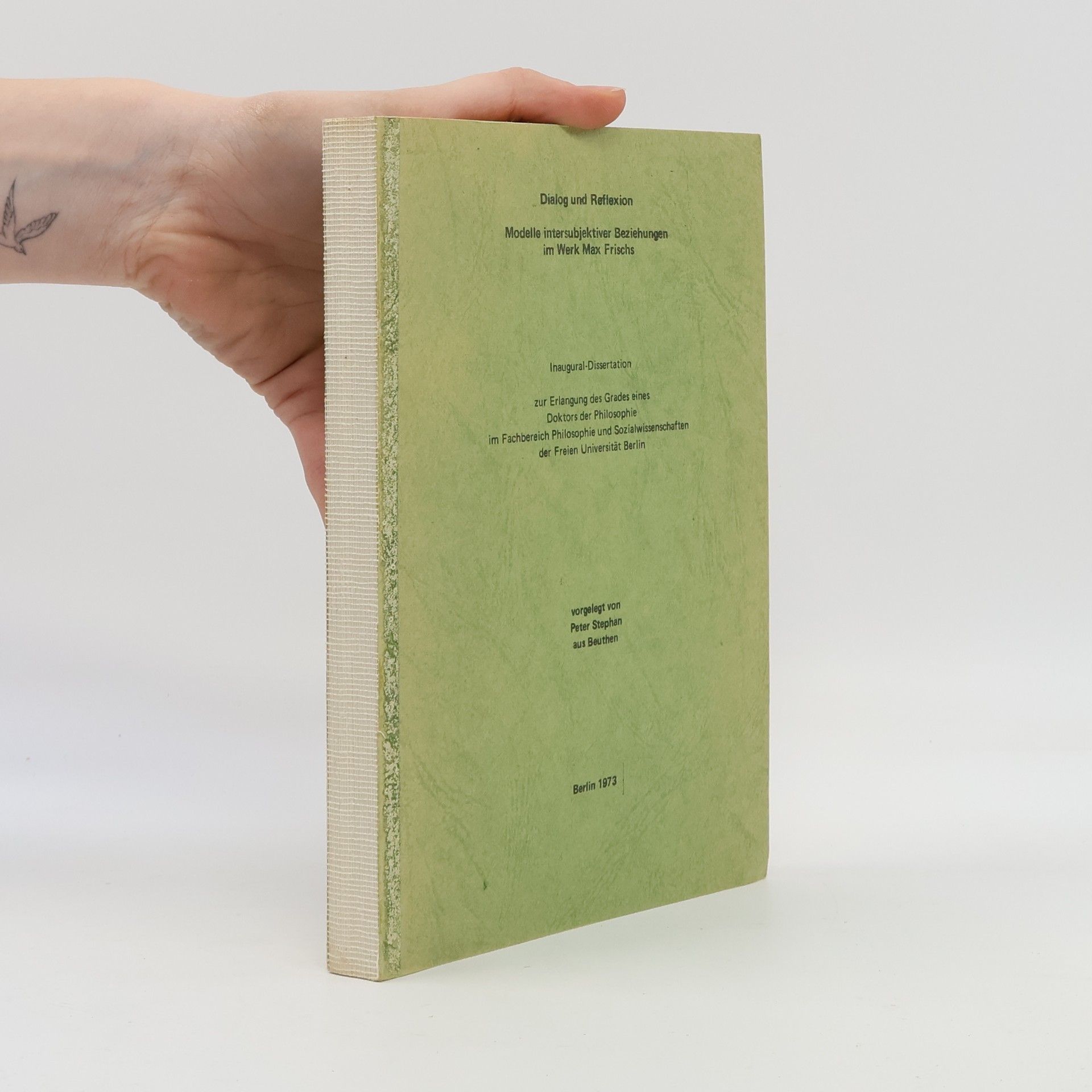 Max Frischs Dialog und Reflexion