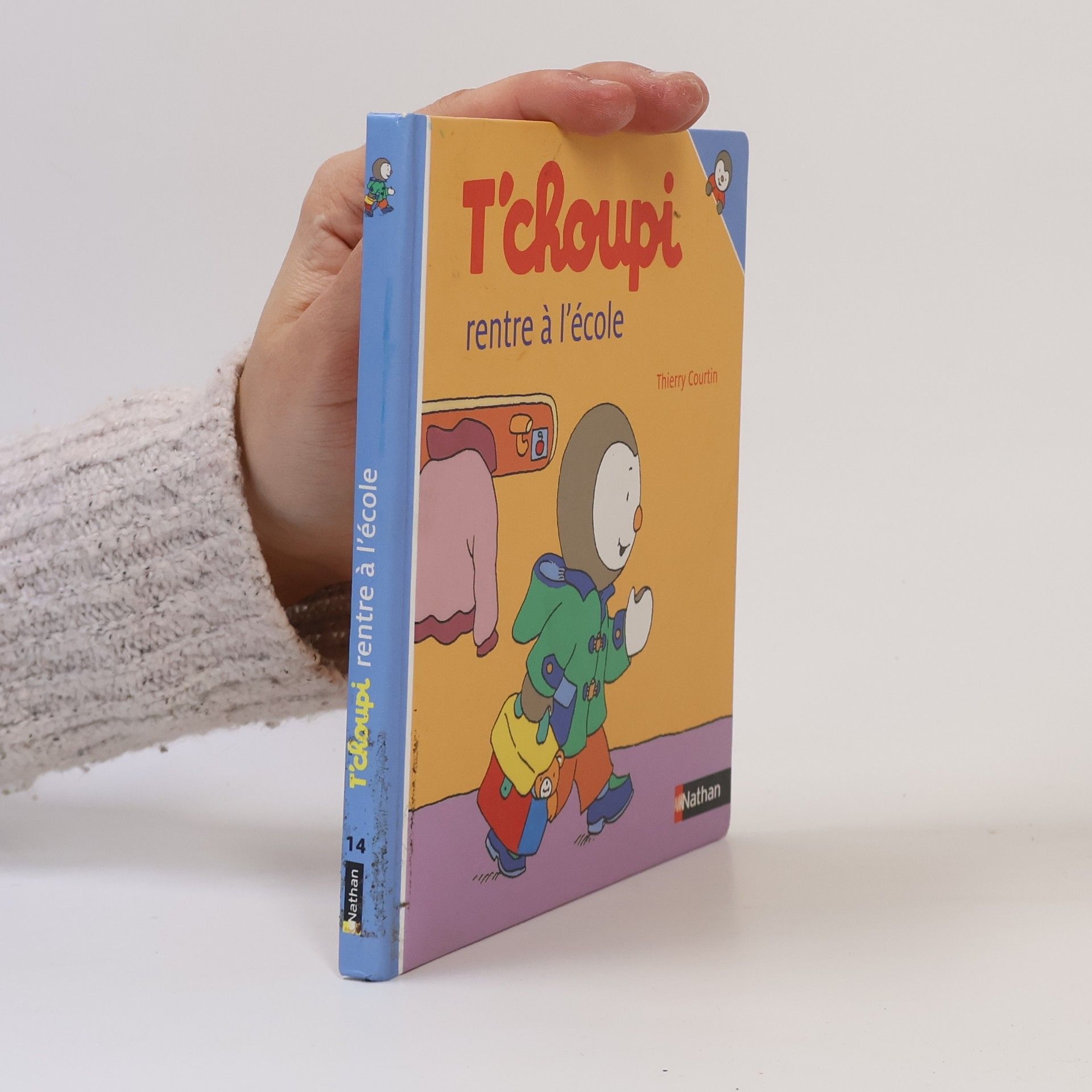 Thierry Courtin T'choupi rentre à l'école