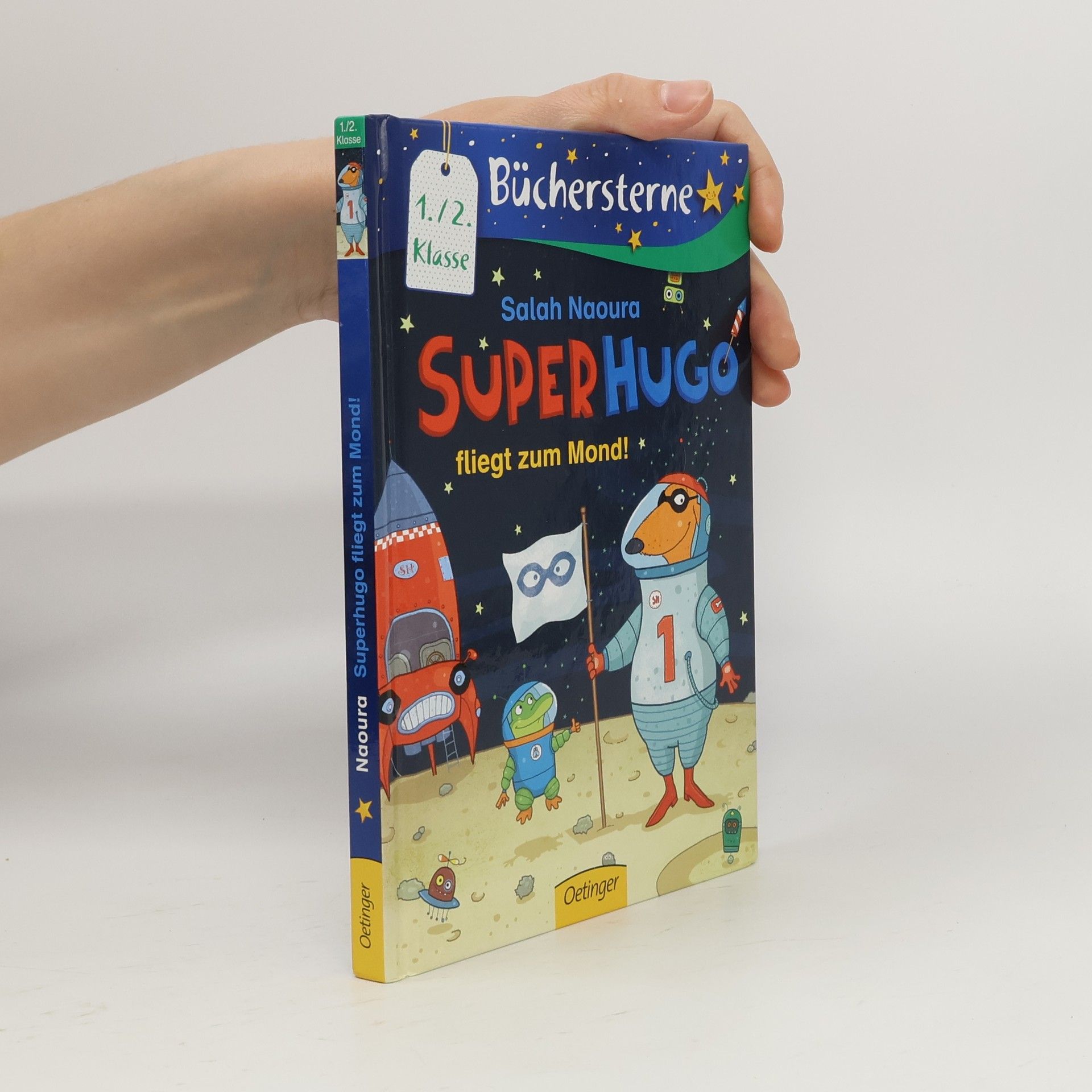 Salah Naoura Superhugo fliegt zum Mond!