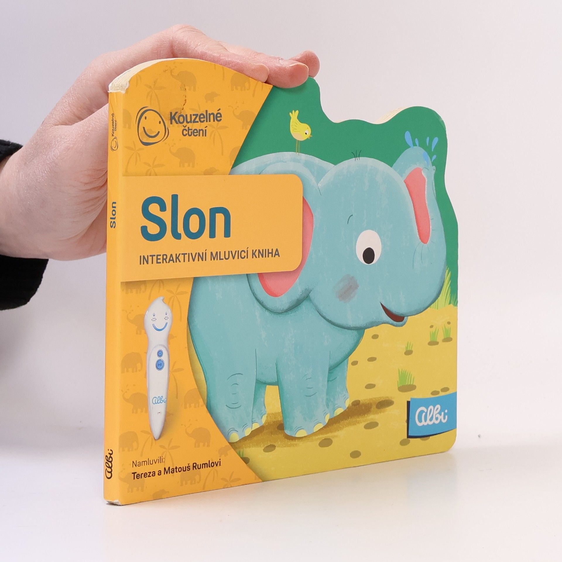 Lucie Krystlíková Slon : interaktivní mluvicí kniha
