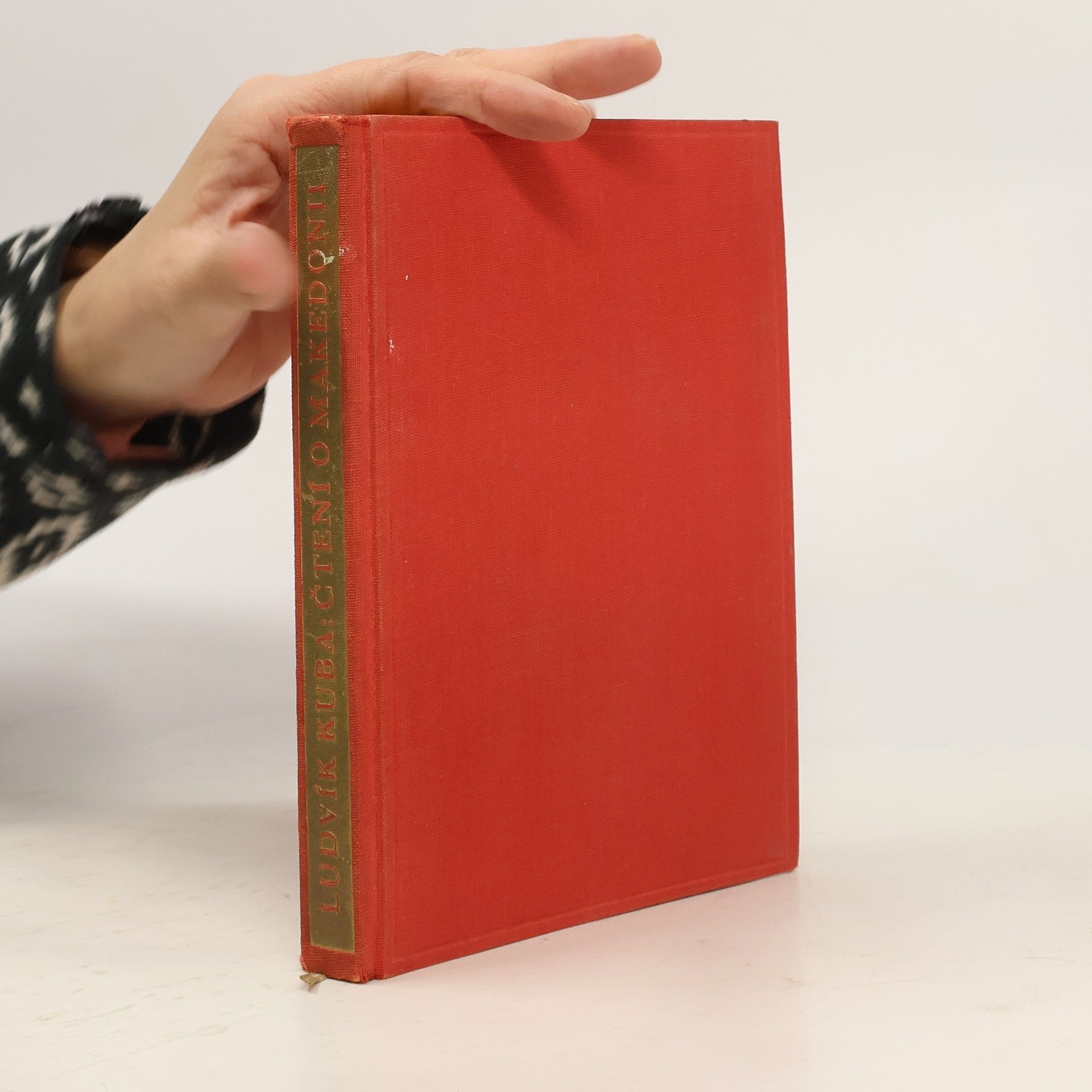 Ludvík Kuba Čtení o Makedonii