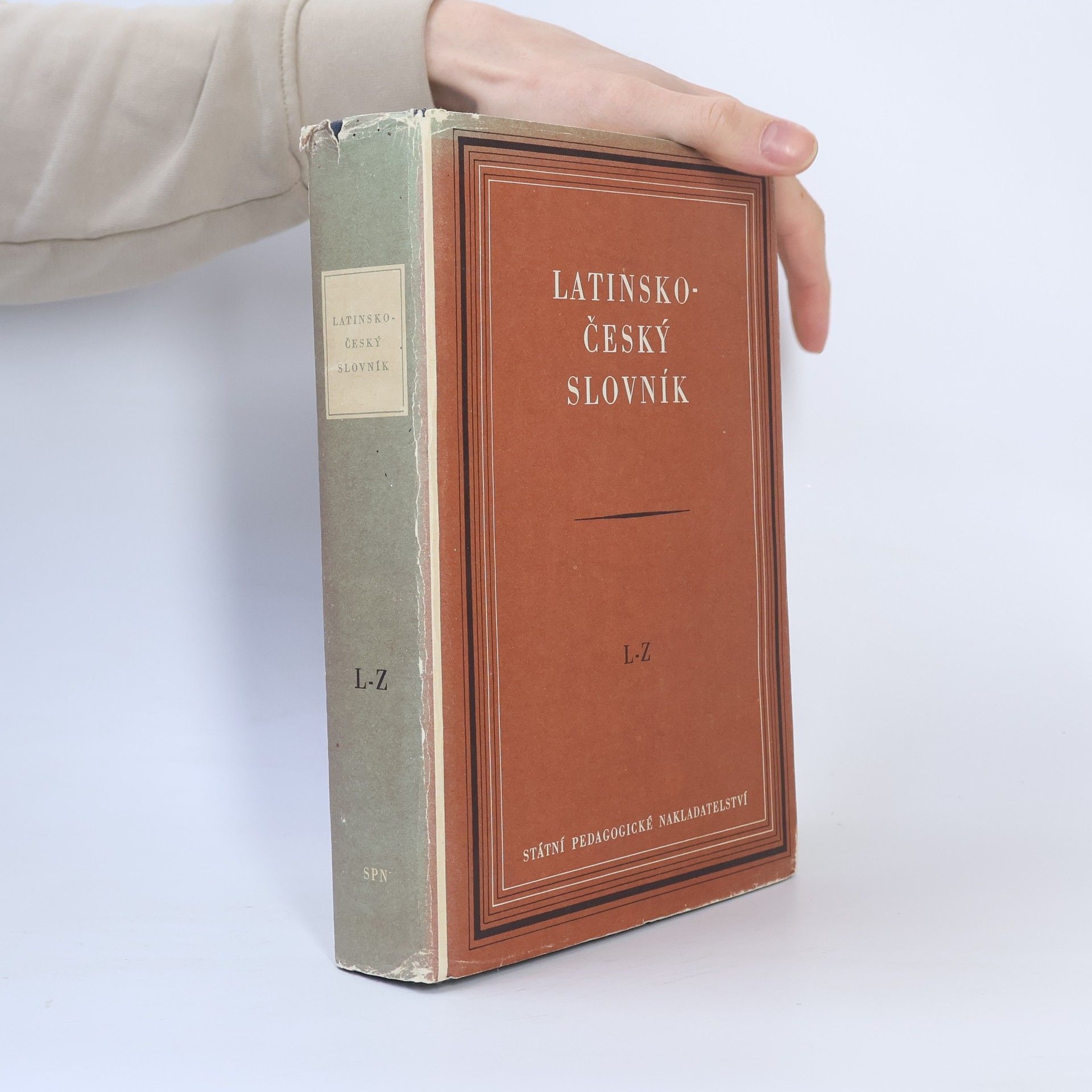 Josef Miroslav Pražák Latinsko-český slovník L-Z