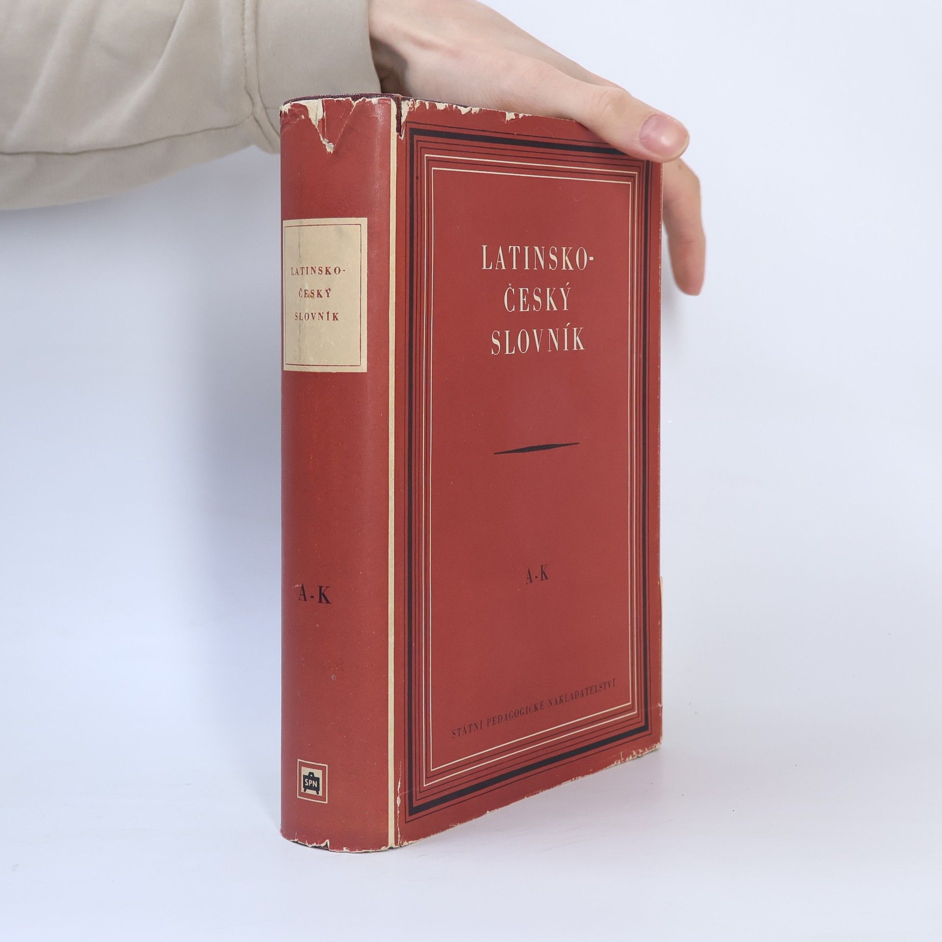 Josef Miroslav Pražák Latinsko-český slovník A-K