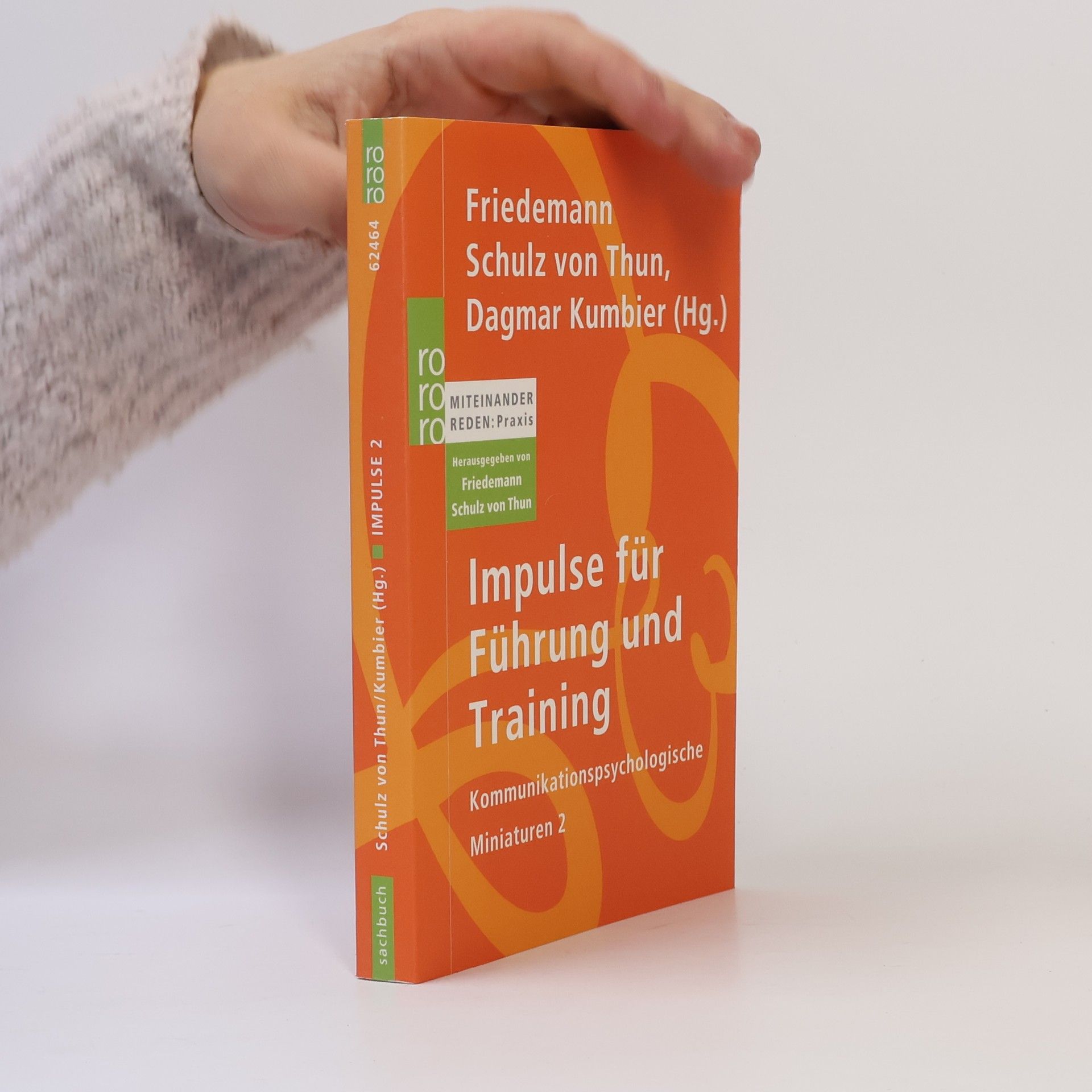 Friedemann Schulz von Thun Impulse für Führung und Training