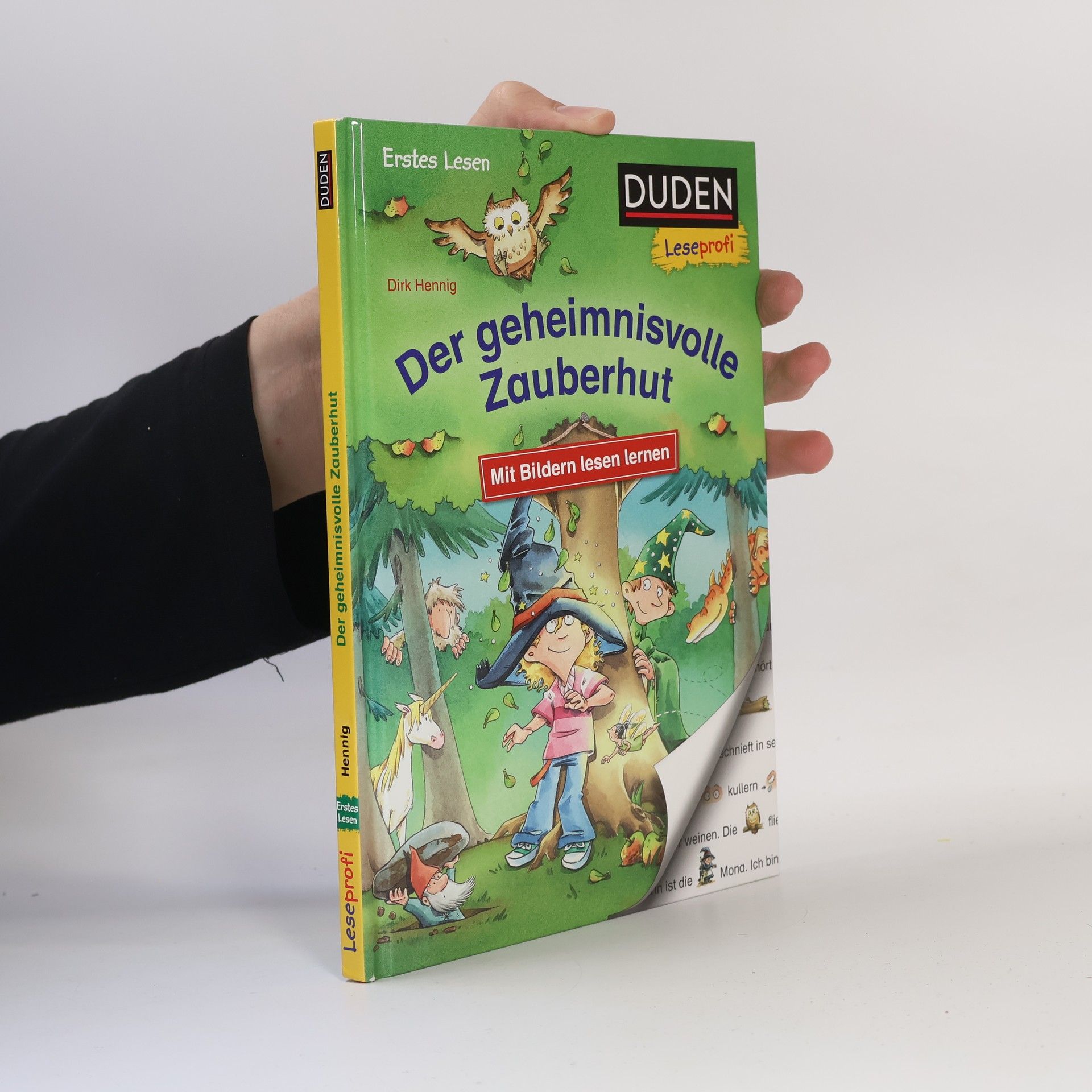Dirk Hennig Der geheimnisvolle Zauberhut. Mit Bildern lesen lernen