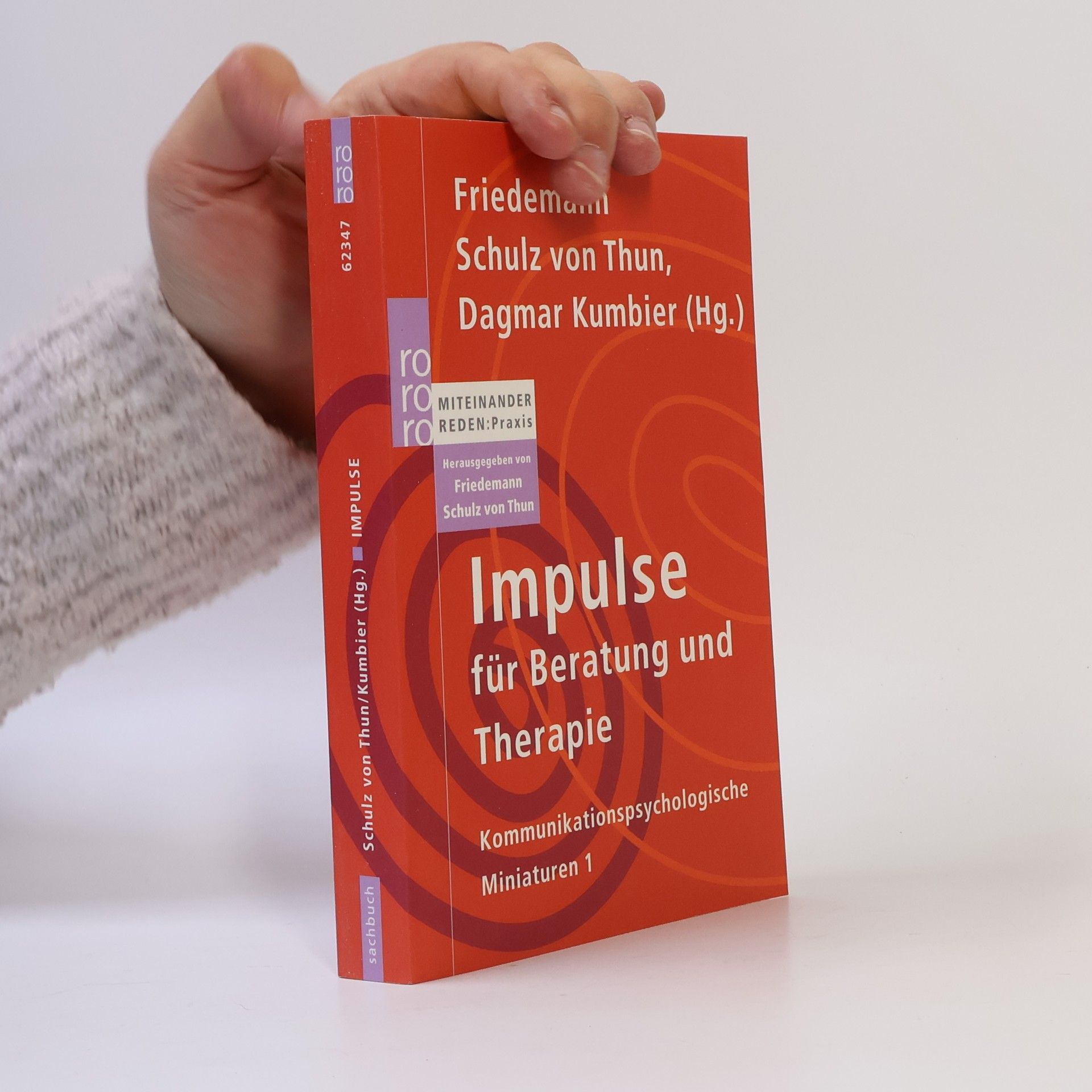 Friedemann Schulz von Thun Impulse für Beratung und Therapie