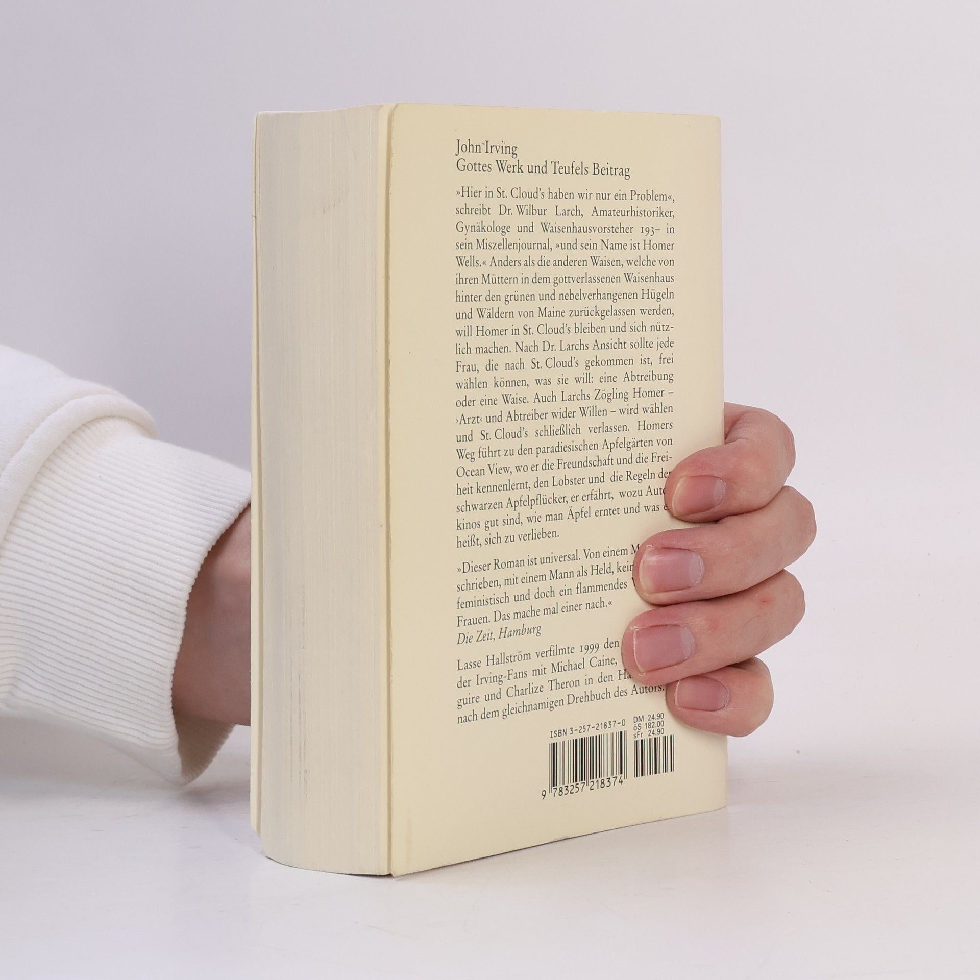 John Irving Gottes Werk und Teufels Beitrag