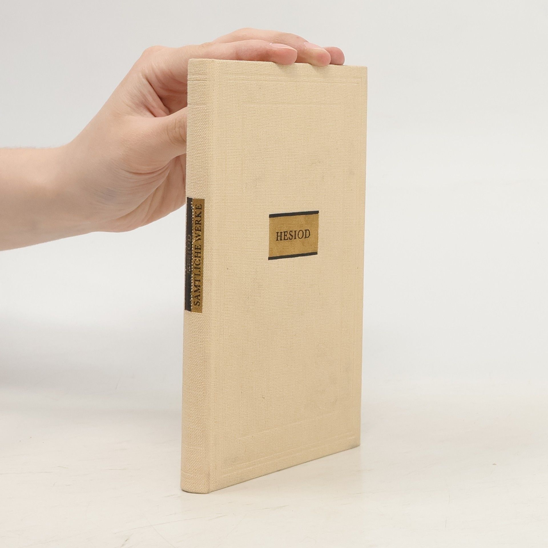 Hesiod Sämtliche Werke