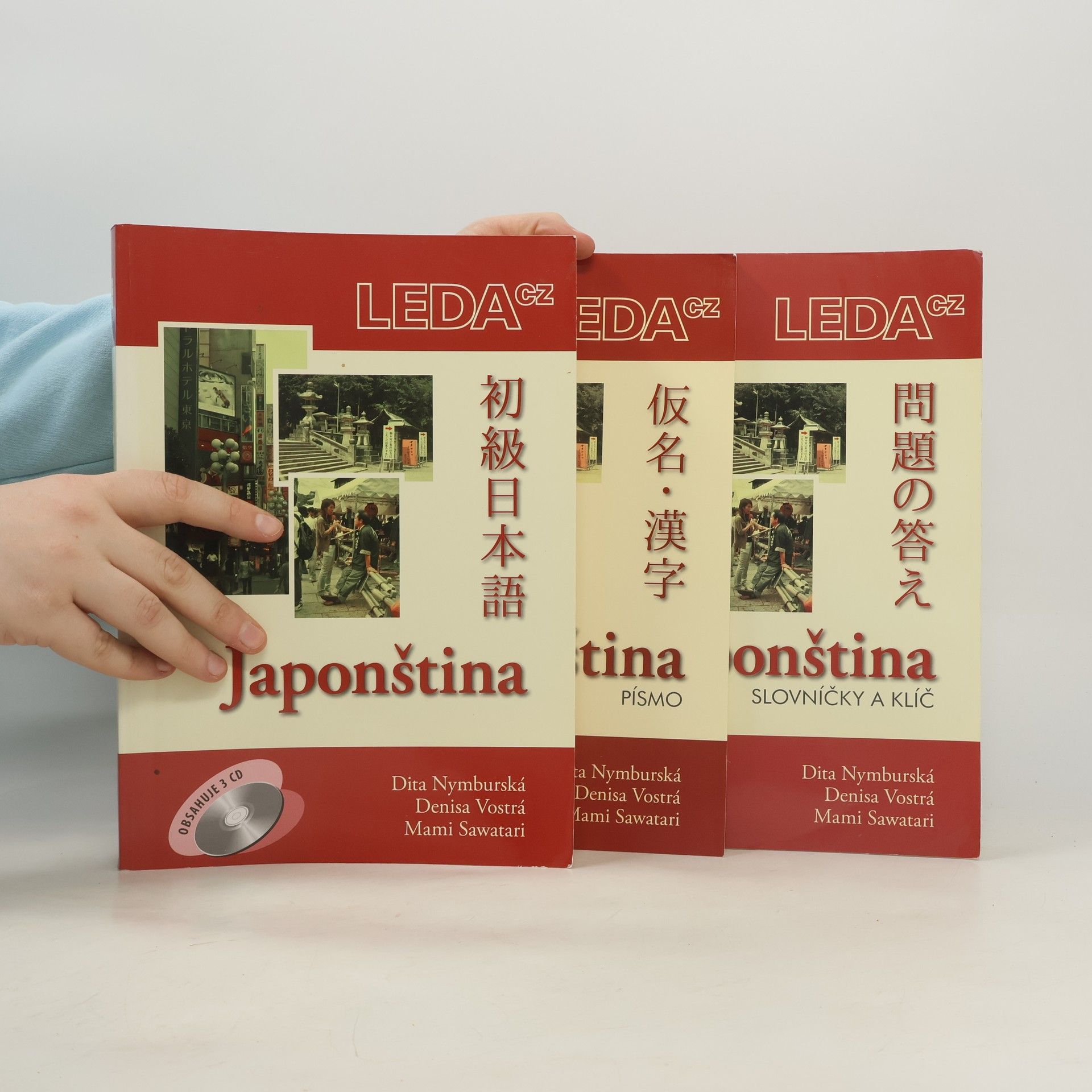 Dita Nymburská Japonština - Učebnice, Písmo, Slovníčky a klíč