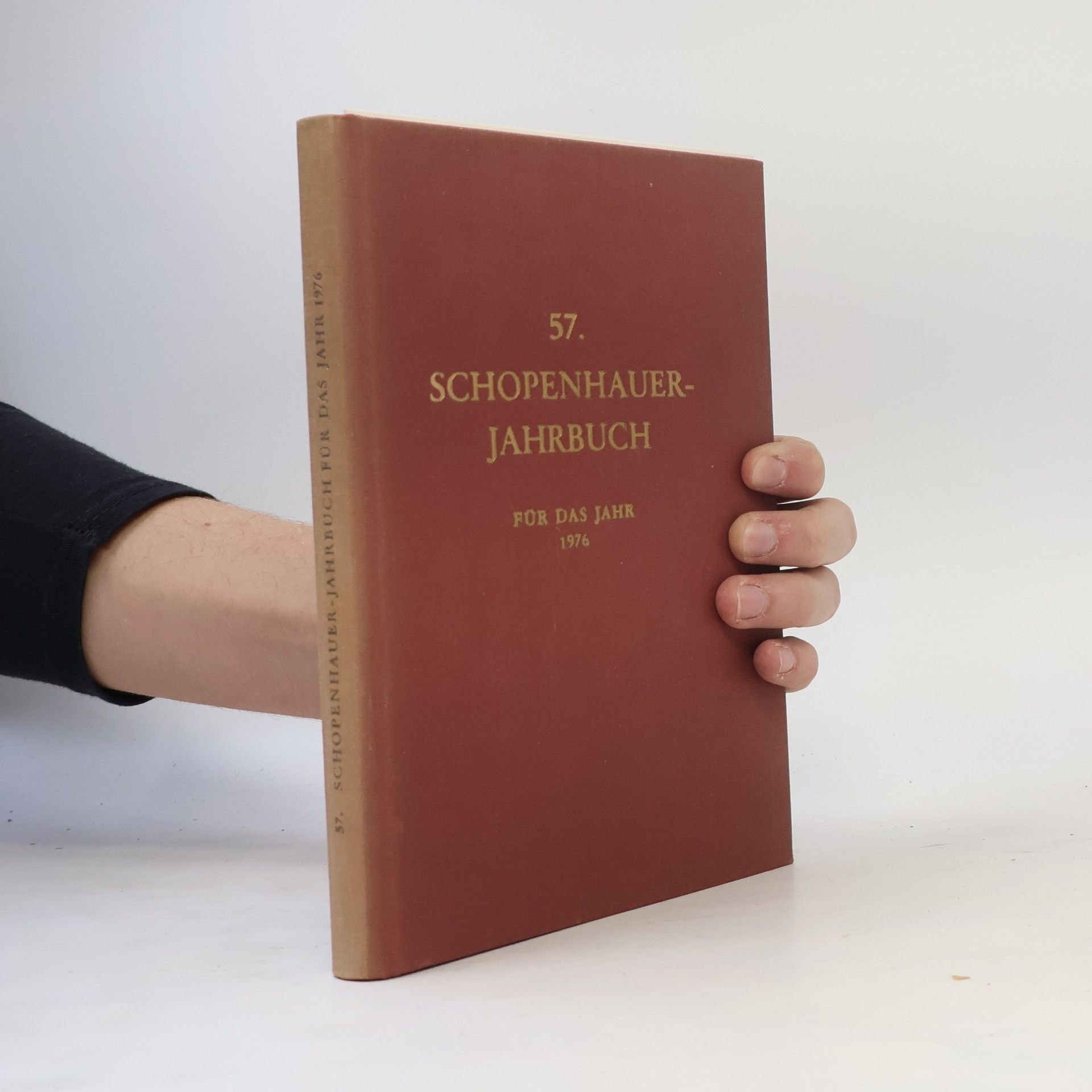 Arthur Schopenhauer Schopenhauer-Jahrbuch: (1976) hrsg. von Arthur Hübscher