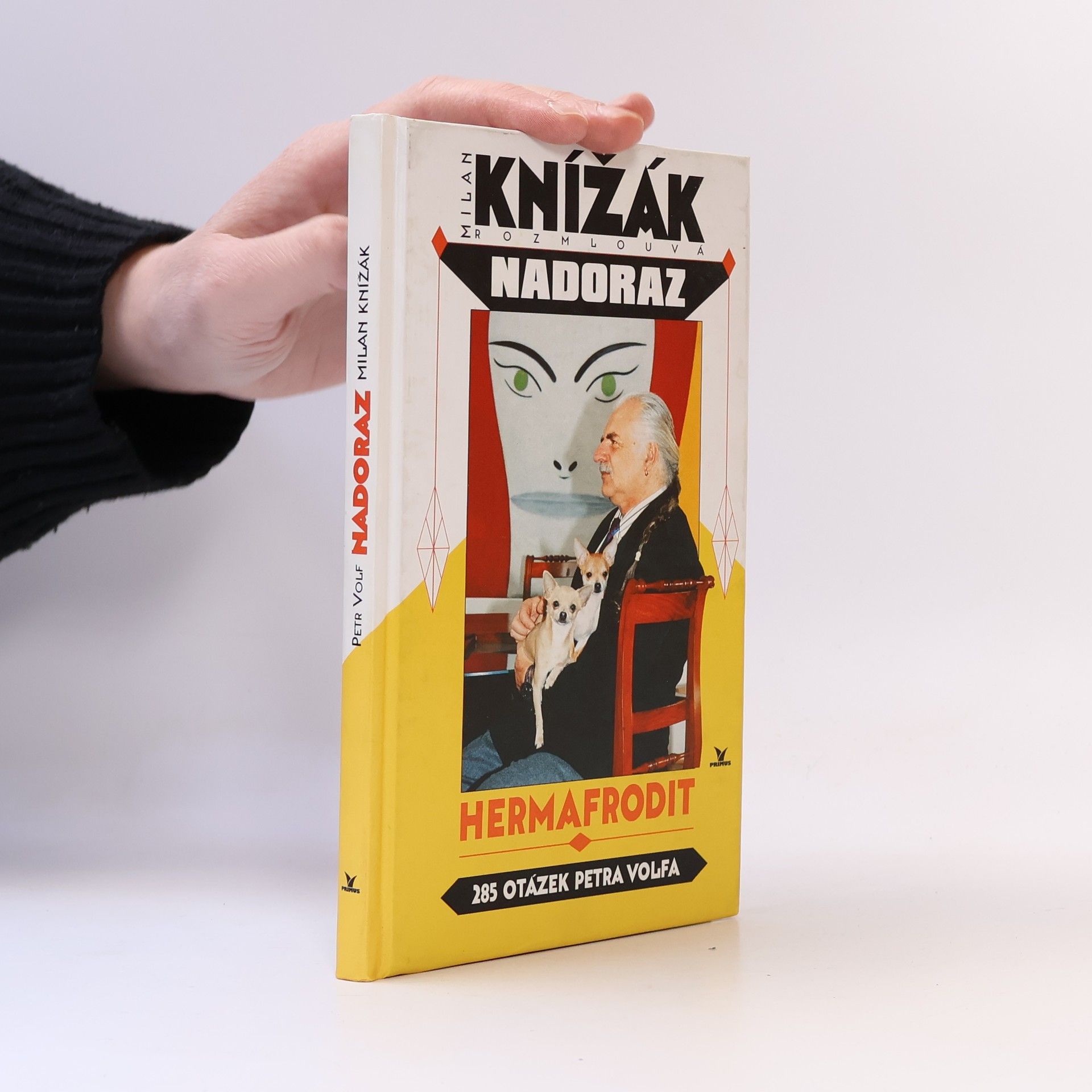 Milan Knížák Hermafrodit: Milan Knížák rozmlouvá nadoraz s Petrem Volfem