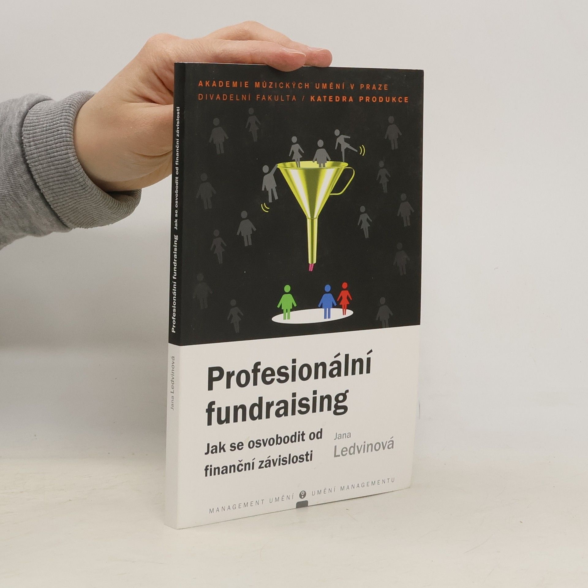 Jana Ledvinová Profesionální fundraising. Jak se osvobodit od finanční závislosti