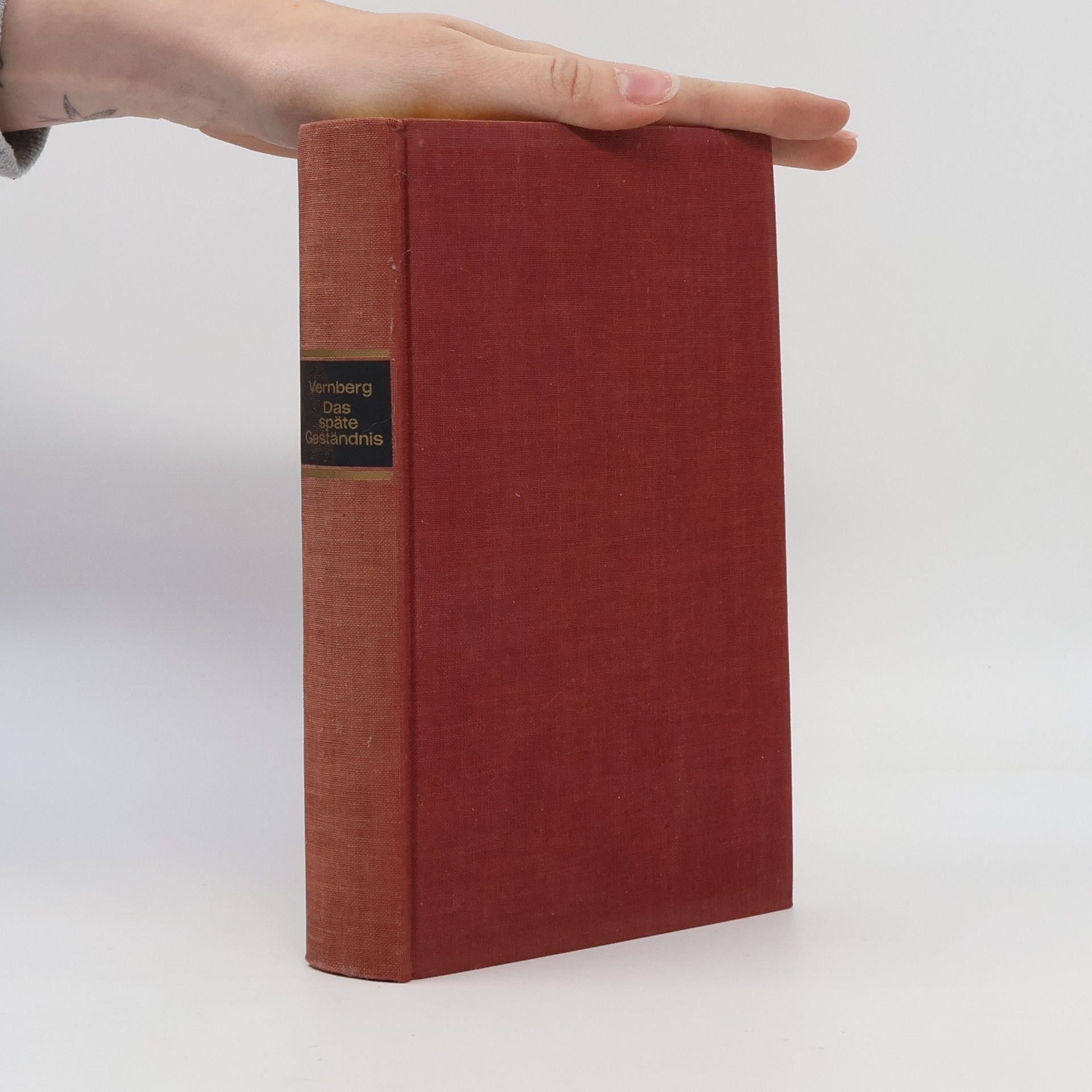 Maximilian Vernberg Das späte Geständnis