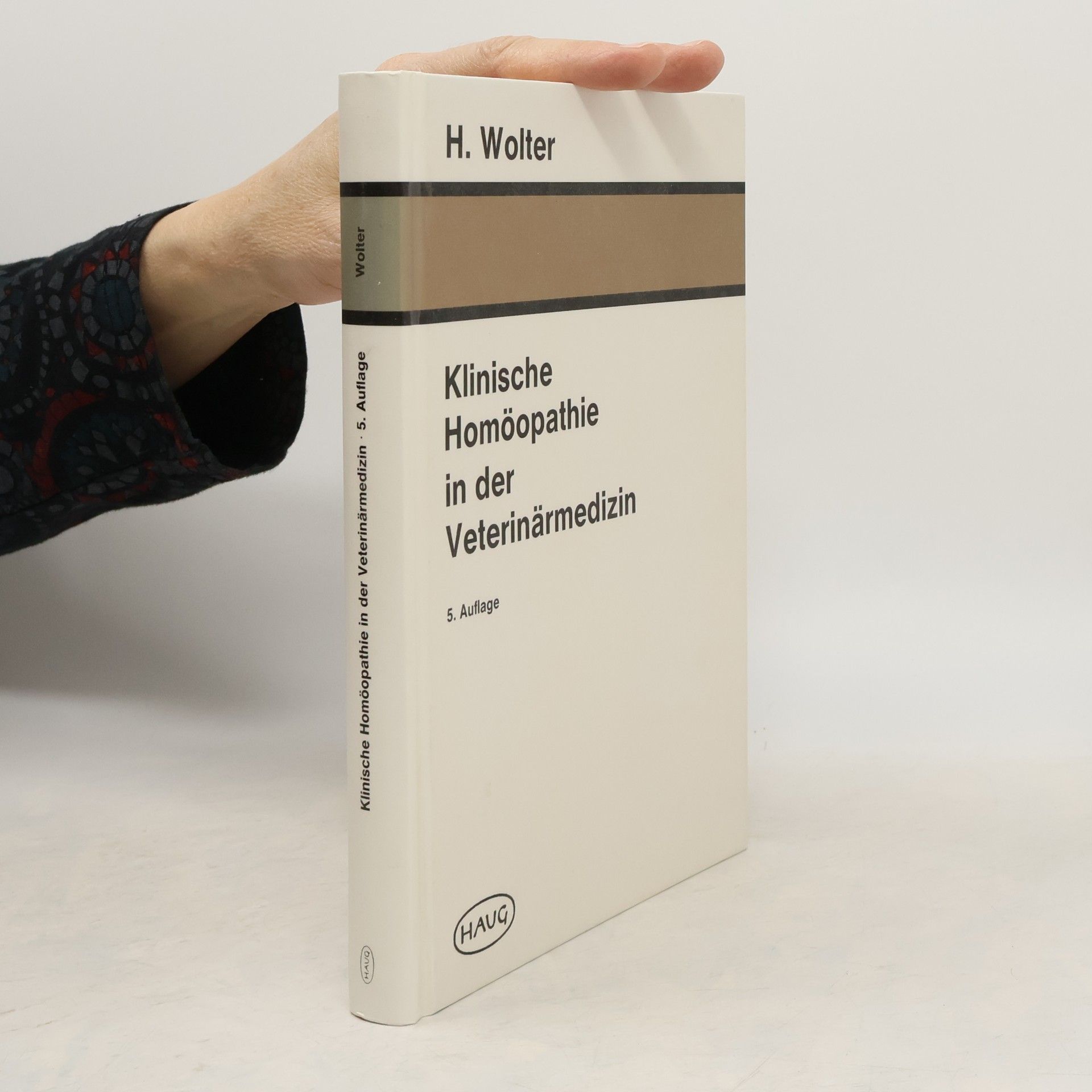 Hans Wolter Klinische Homöopathie in der Veterinärmedizin