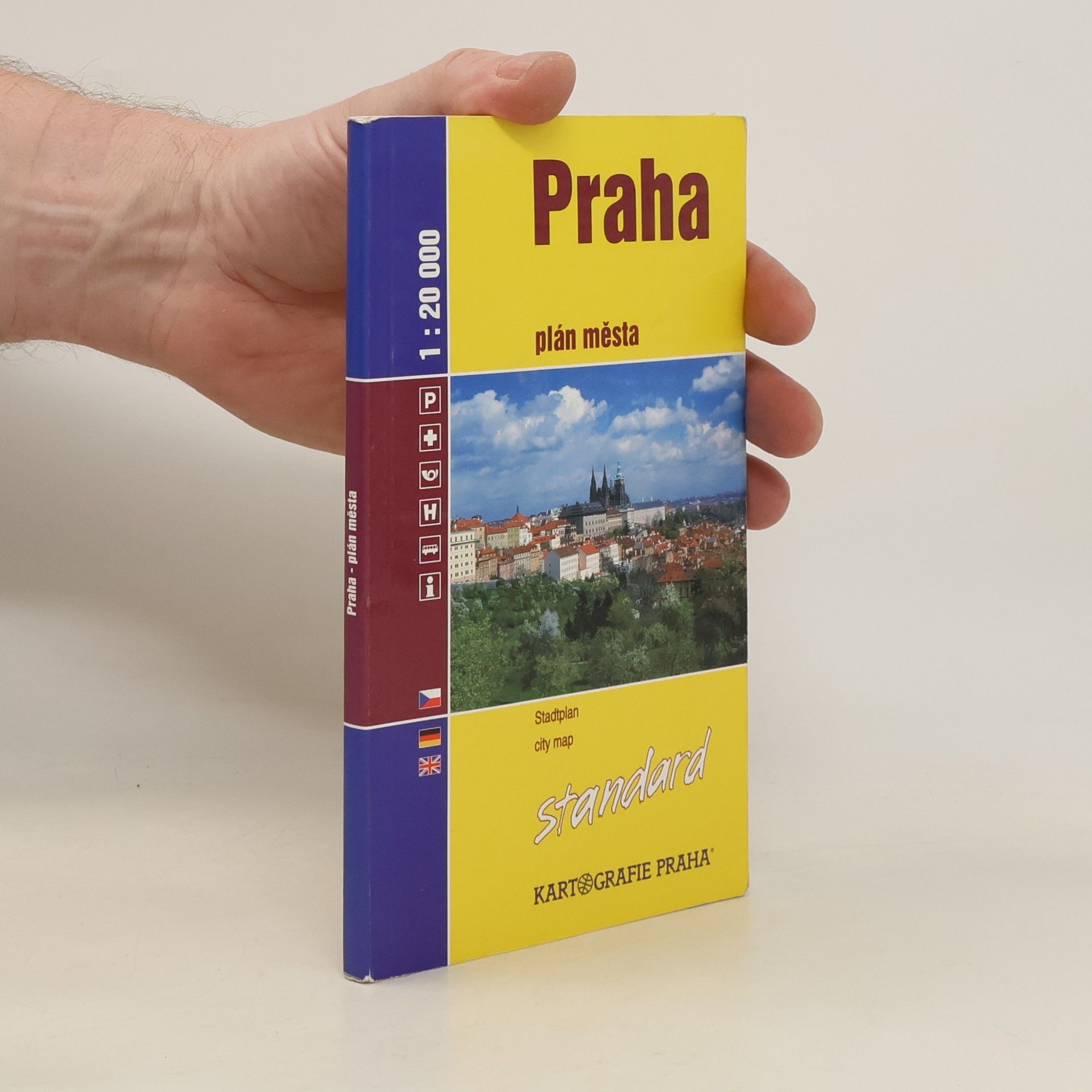Kolektiv autorů Praha plán města 1:20 000