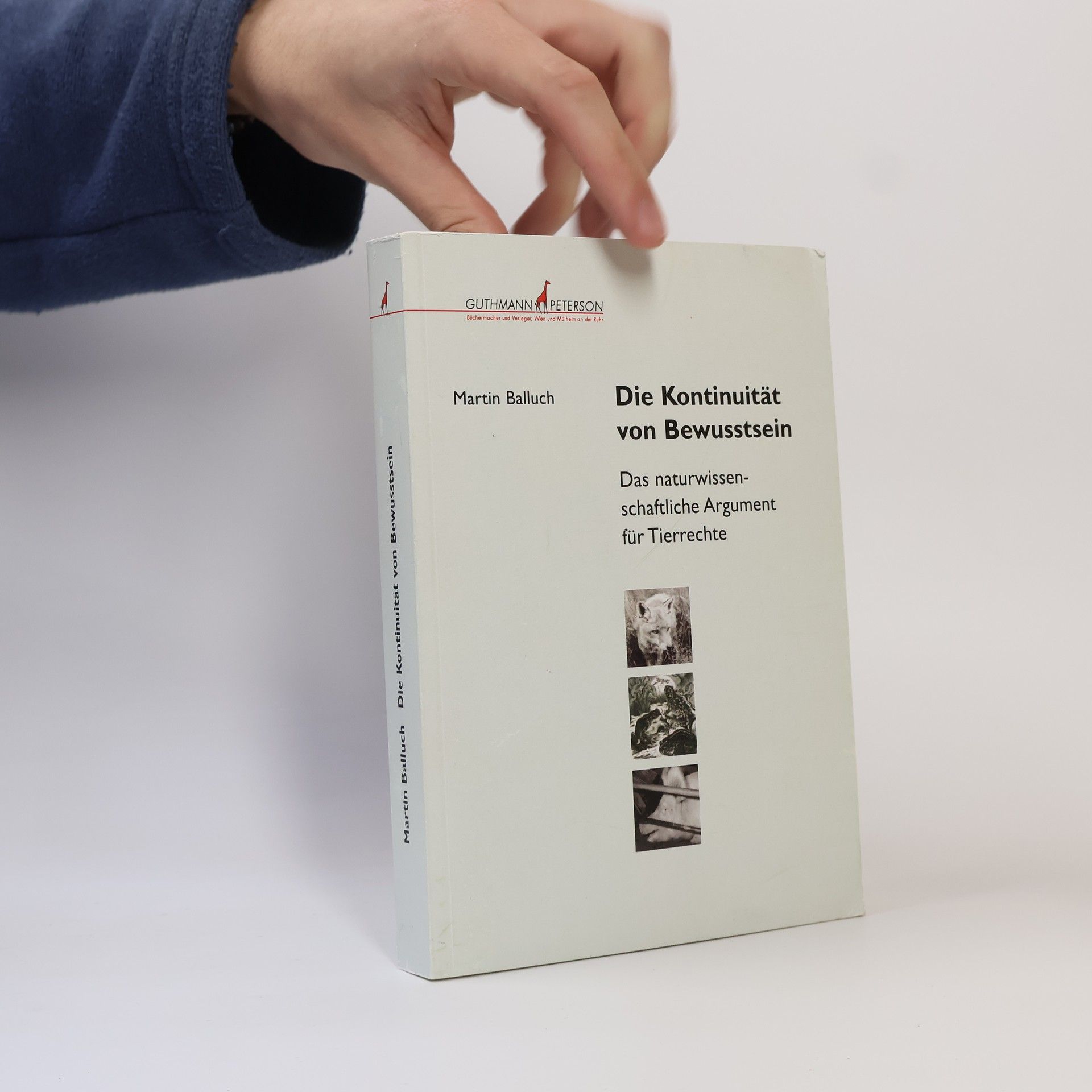 Martin Balluch Die Kontinuität von Bewusstsein