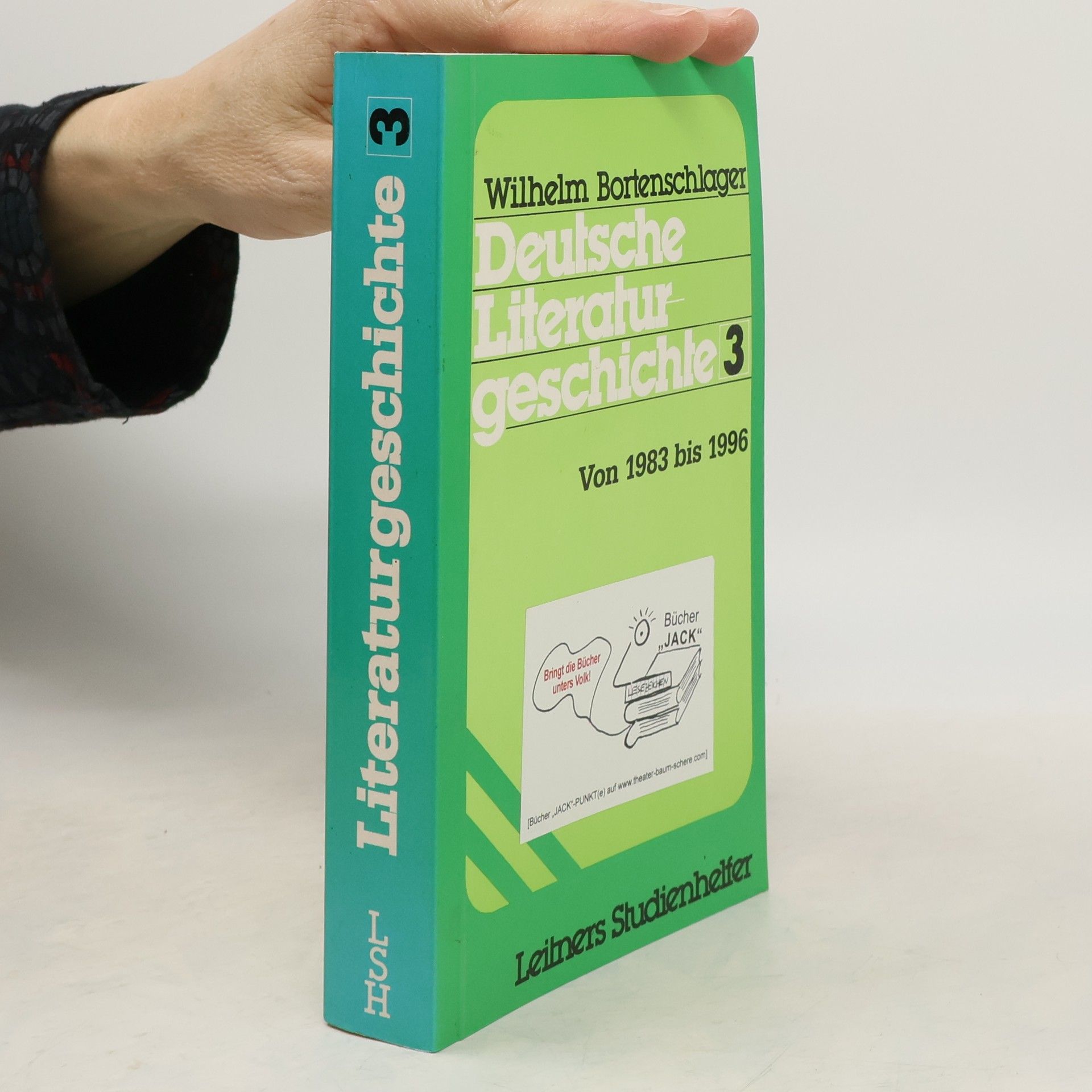 Wilhelm Bortenschlager Deutsche Literaturgeschichte 3